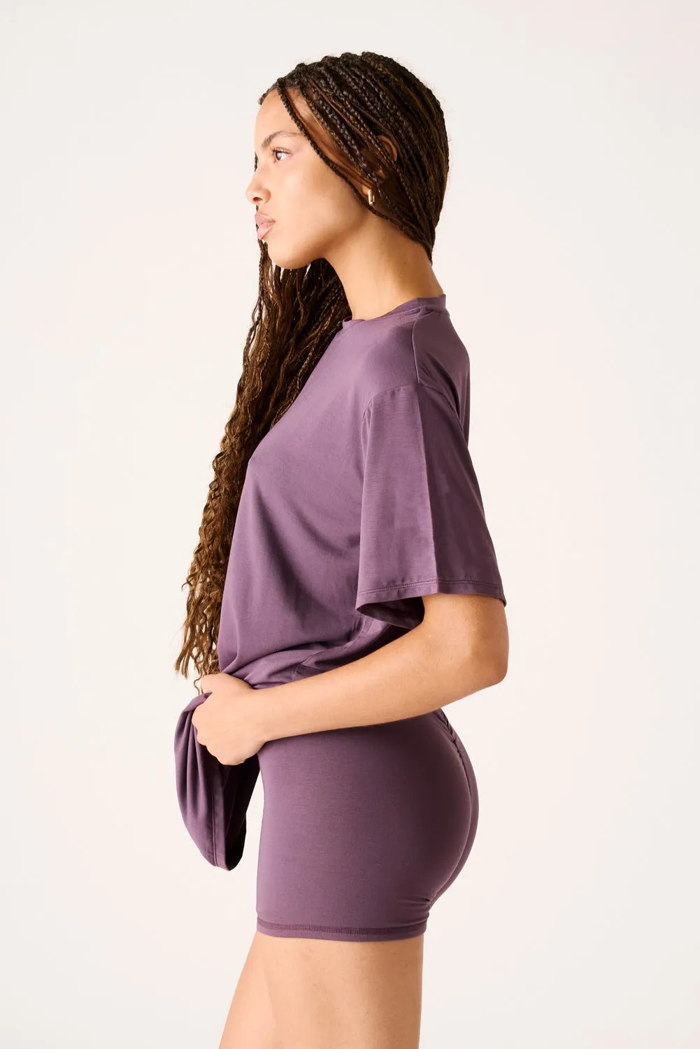 The Cool-Comf Scrunch Boxer Shorts - Fig sold by Londre Bodywear product image thumbnail 3