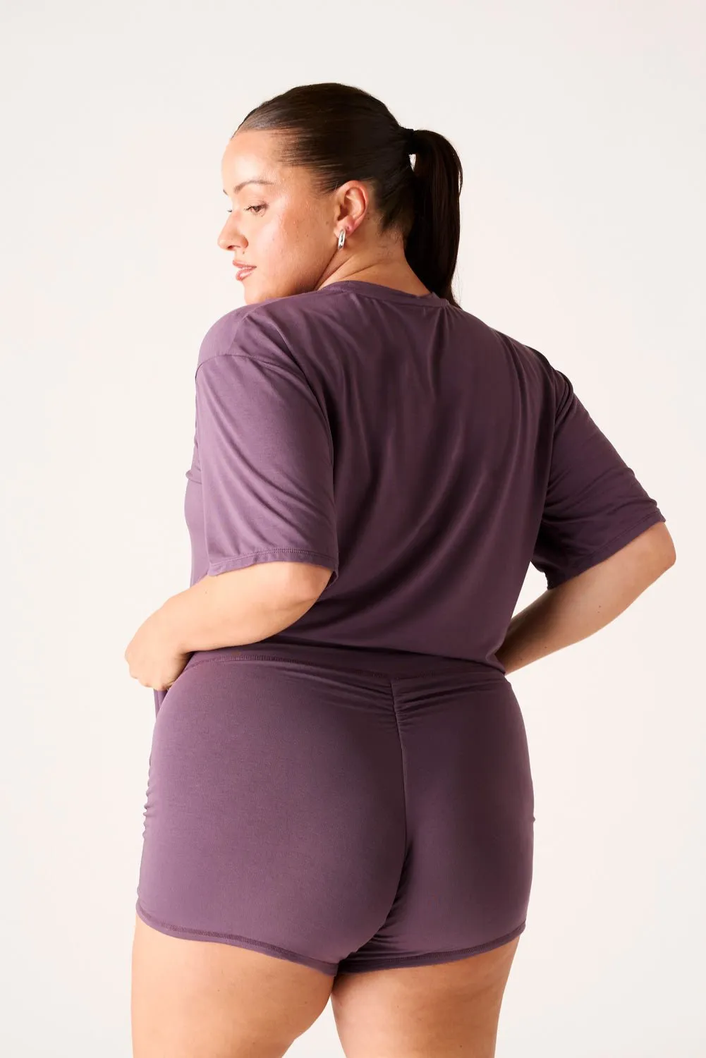 The Cool-Comf Scrunch Boxer Shorts - Fig sold by Londre Bodywear product image thumbnail 4