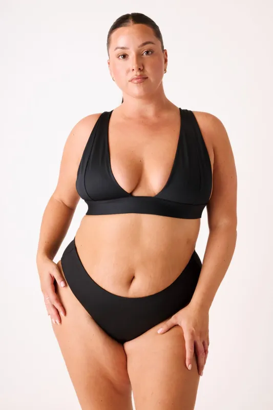 The New Classic Top - Matte Black sold by Londre Bodywear