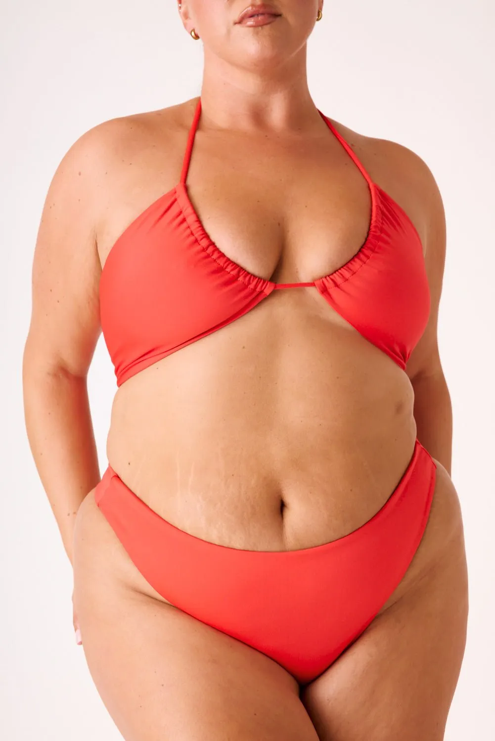 The Thong Bottom - Fiesta Red sold by Londre Bodywear product image thumbnail 5