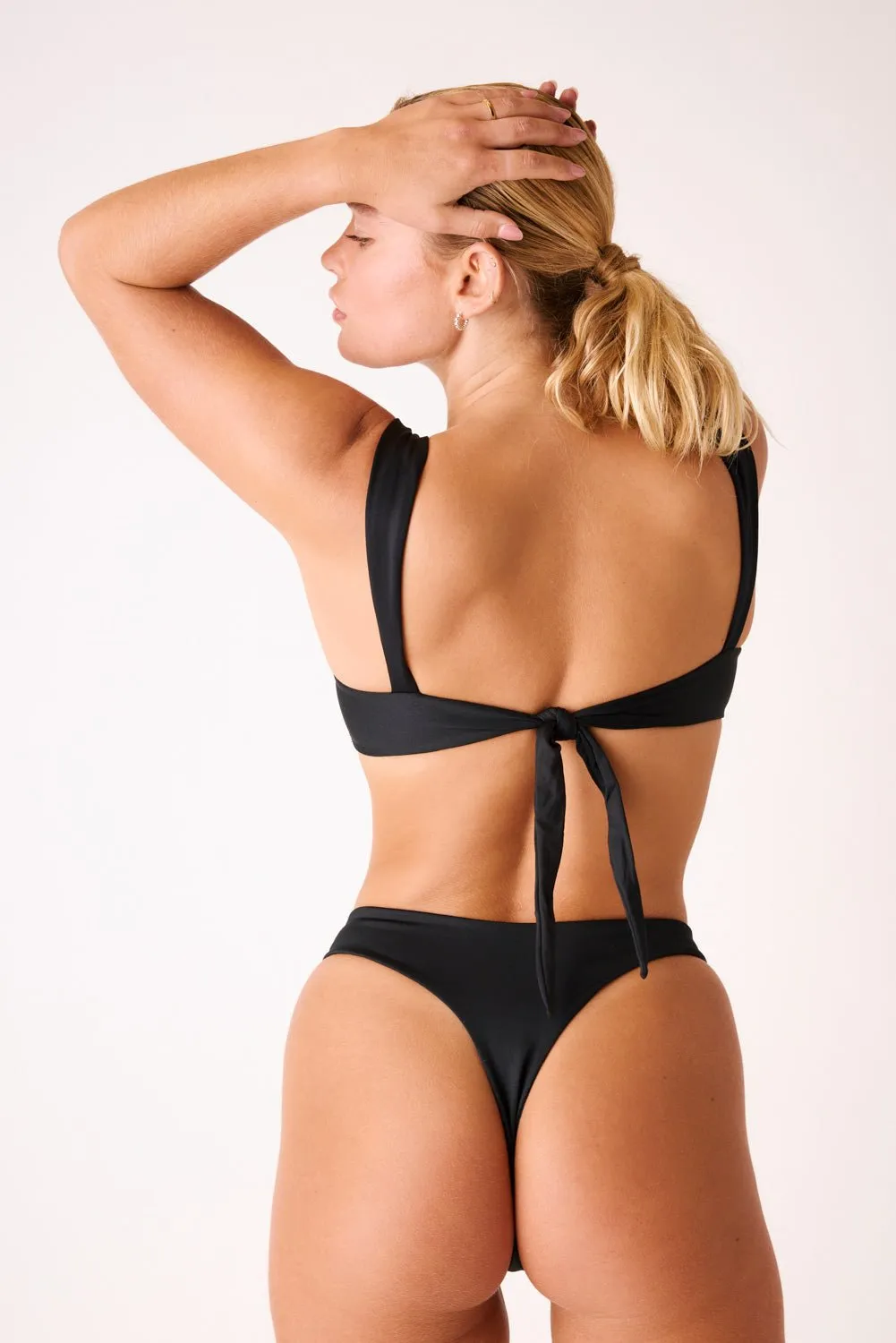 The Thong Bottom - Matte Black sold by Londre Bodywear product image thumbnail 5