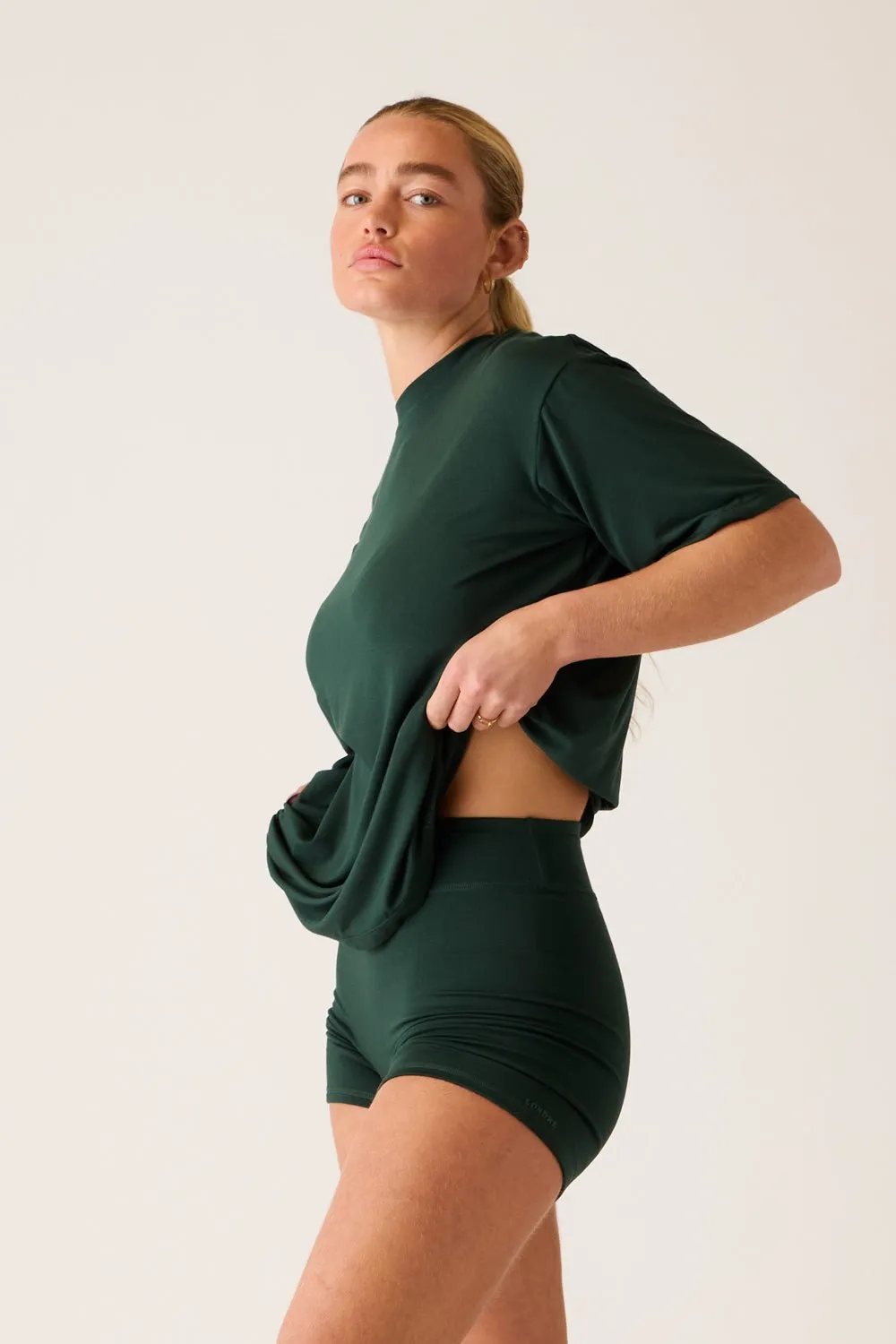 The Cool-Comf Scrunch Boxer Shorts - Evergreen sold by Londre Bodywear product image thumbnail 3