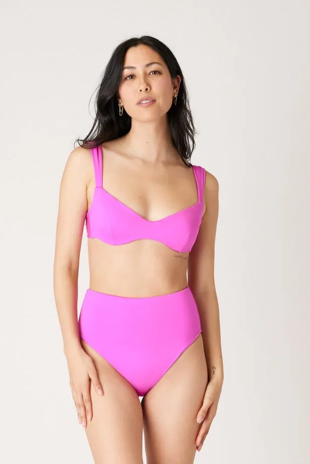 The Sweetheart Underwire Top - Fuchsia sold by Londre Bodywear