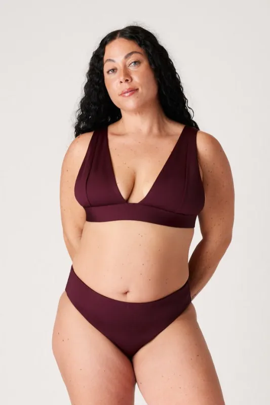 The New Classic Top - Dark Cherry made by Londre Bodywear