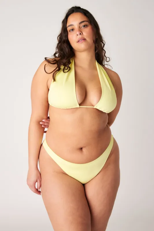 The Tied Up Top - Butter Yellow made by Londre Bodywear