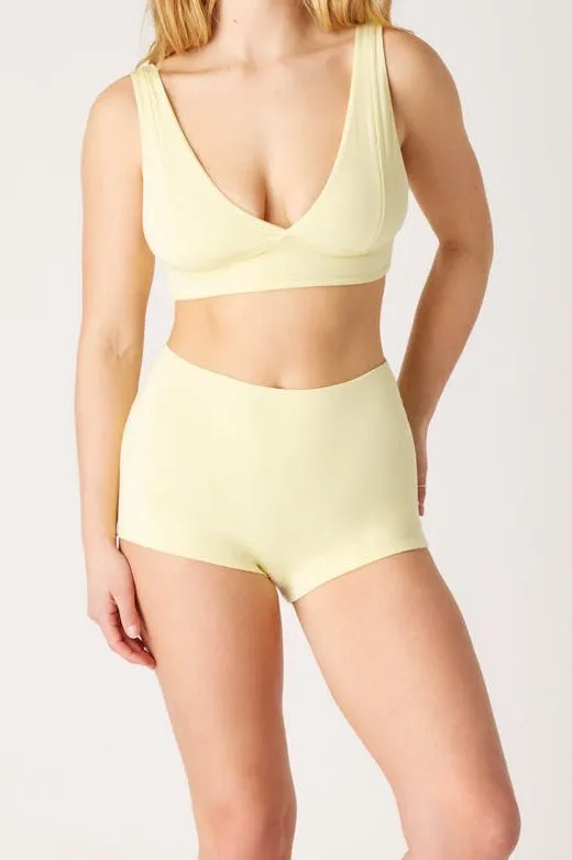 The Cool-Comf Daydream Boxer - Butter Yellow sold by Londre Bodywear