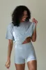 The Cool-Comf Lounge T-Shirt - Heather Gray sold by Londre Bodywear