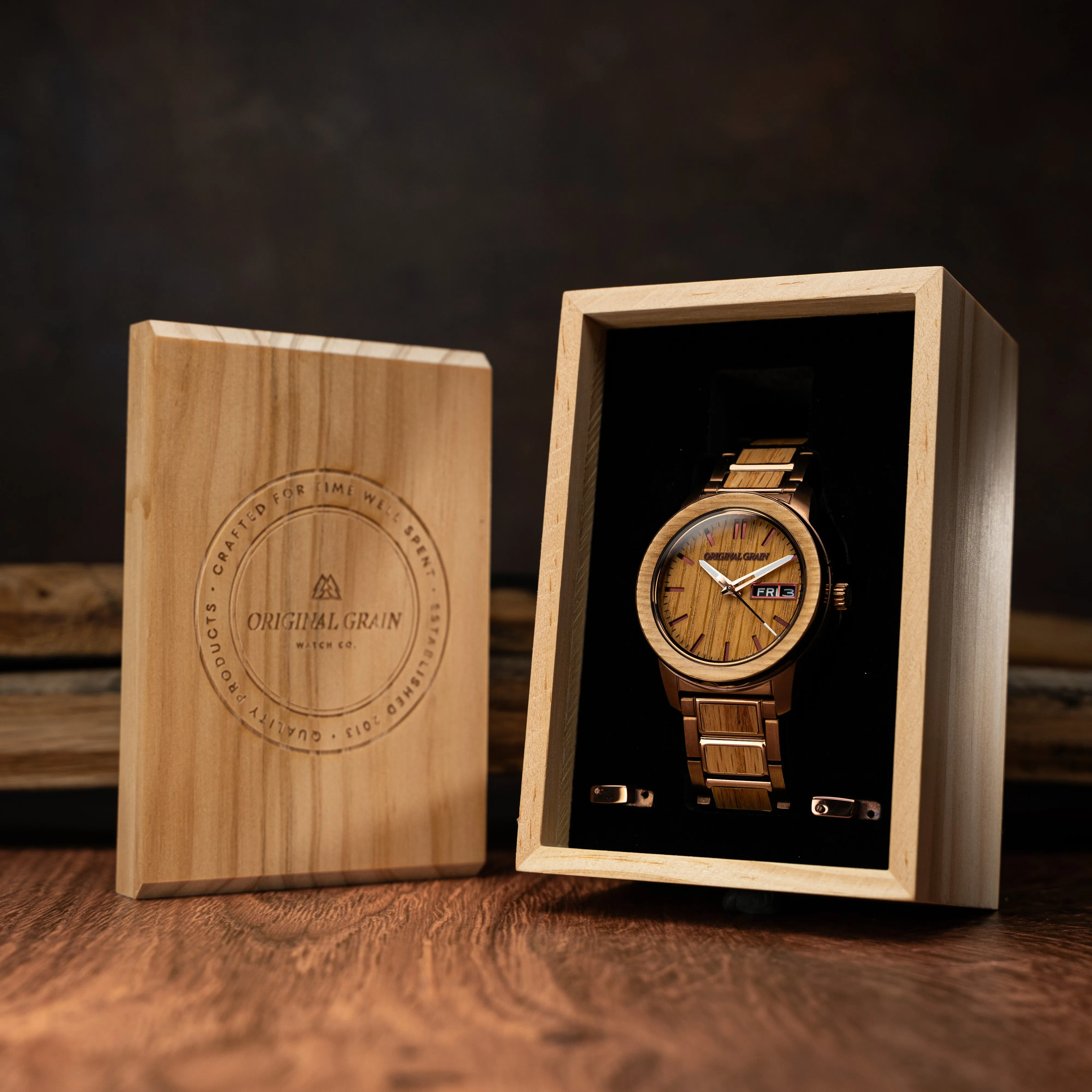 Whiskey Espresso Barrel 42mm sold by Original Grain product image thumbnail 3