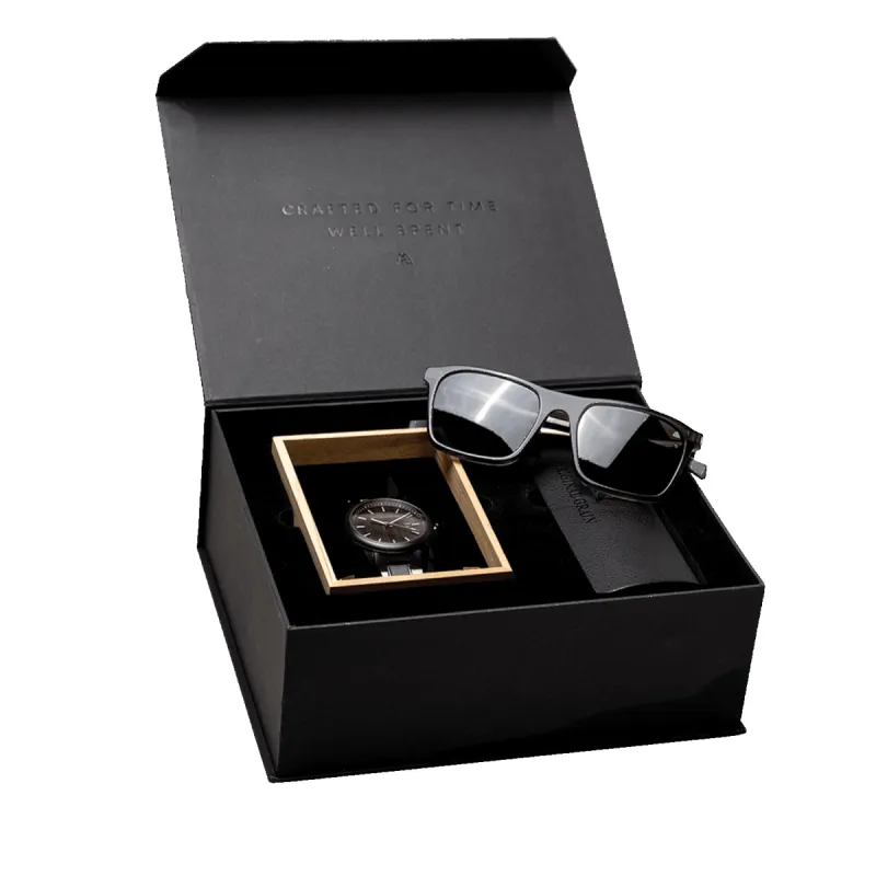 Blackwood Classic + Blackwood Smoke Sunglass Gift Kit sold by Original Grain