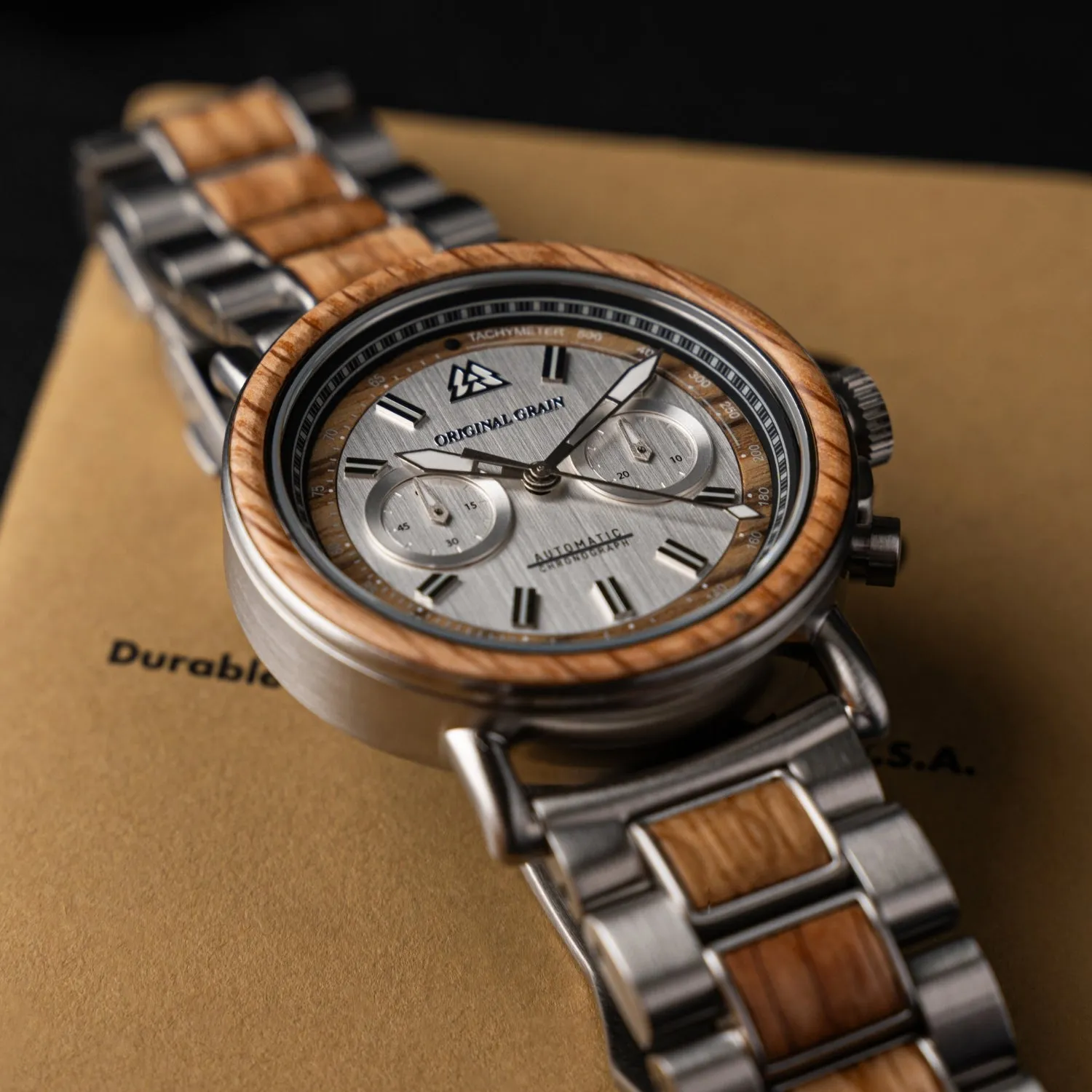 Brewmaster Silver Chrono Mechanical 44mm sold by Original Grain product image thumbnail 5