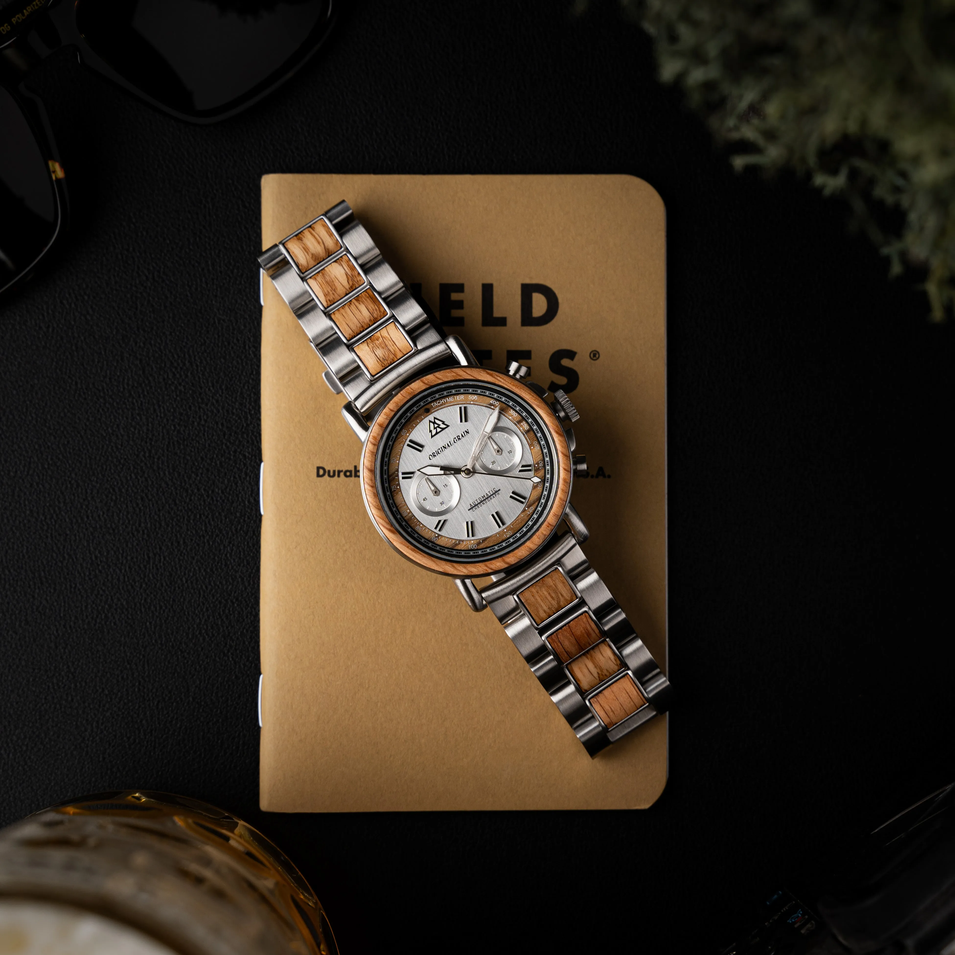 Brewmaster Silver Chrono Mechanical 44mm sold by Original Grain product image thumbnail 3