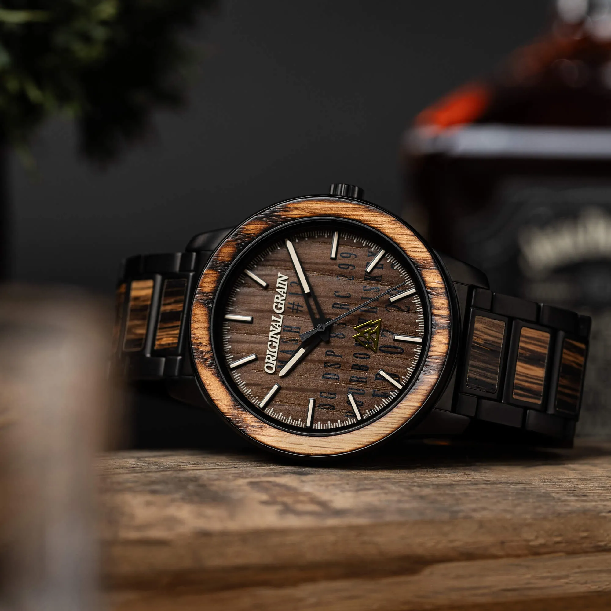 Charred Whiskey Barrel 46mm sold by Original Grain product image thumbnail 3