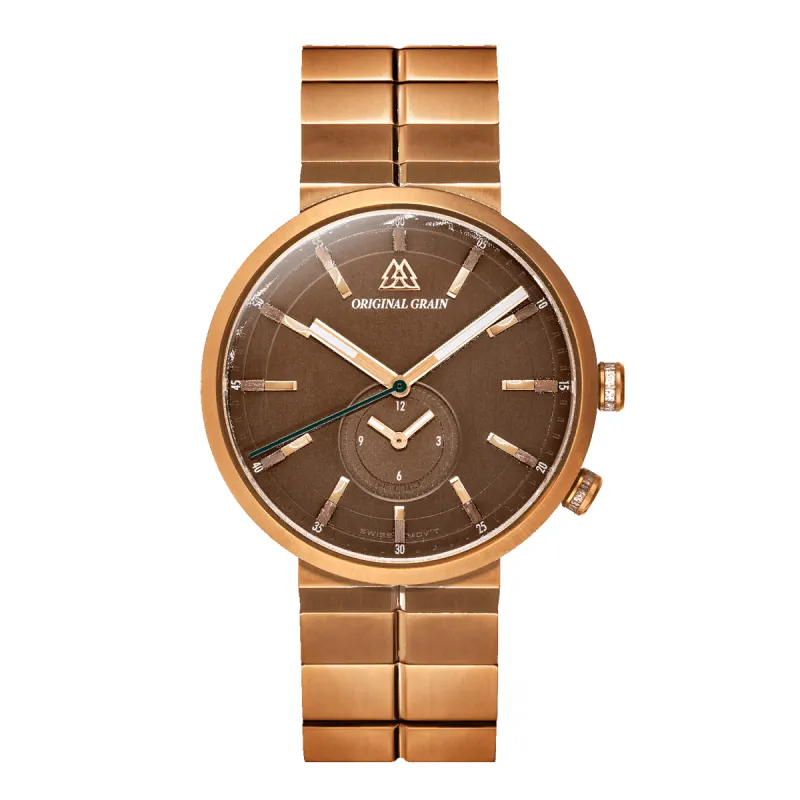 Walnut Bronze Sport Minimal 43mm sold by Original Grain