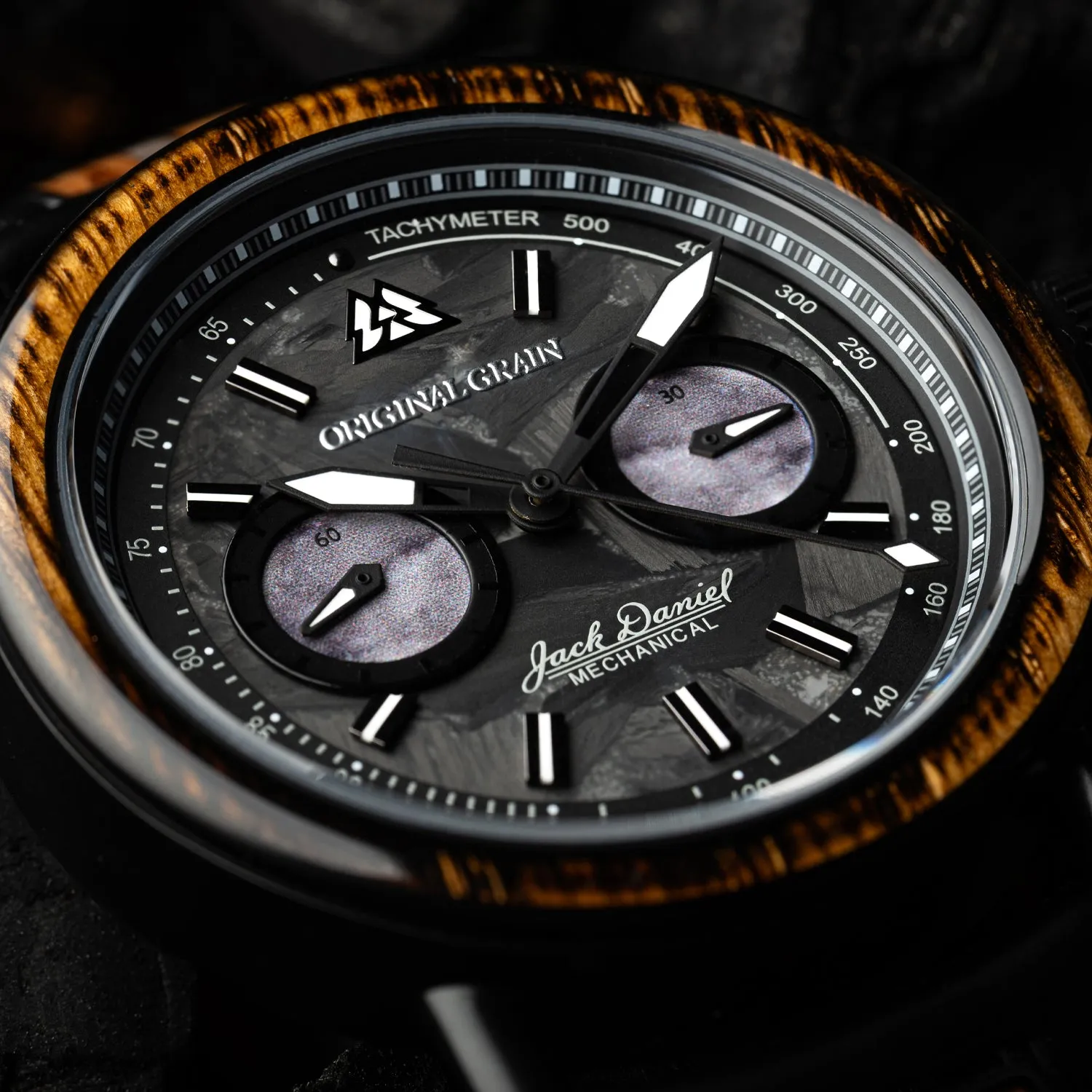 Jack Daniel's Mechanical Chrono 44mm sold by Original Grain product image thumbnail 5