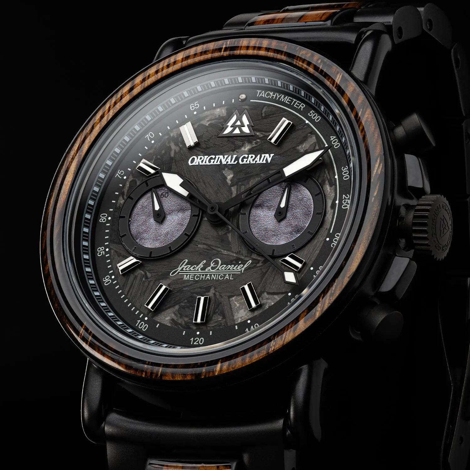 Jack Daniel's Mechanical Chrono 44mm sold by Original Grain product image thumbnail 3