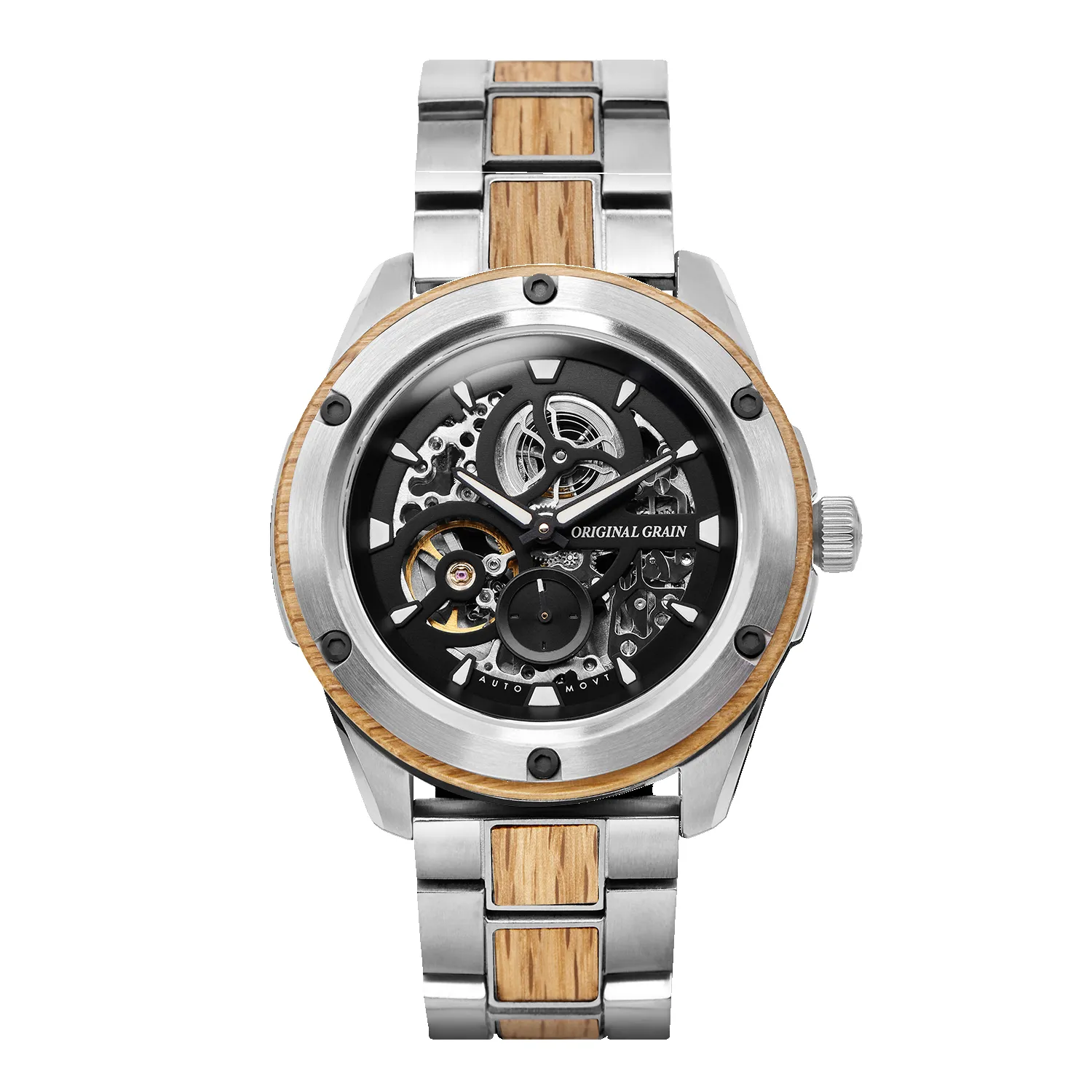 Brewmaster Silver Rugged Automatic 44mm sold by Original Grain