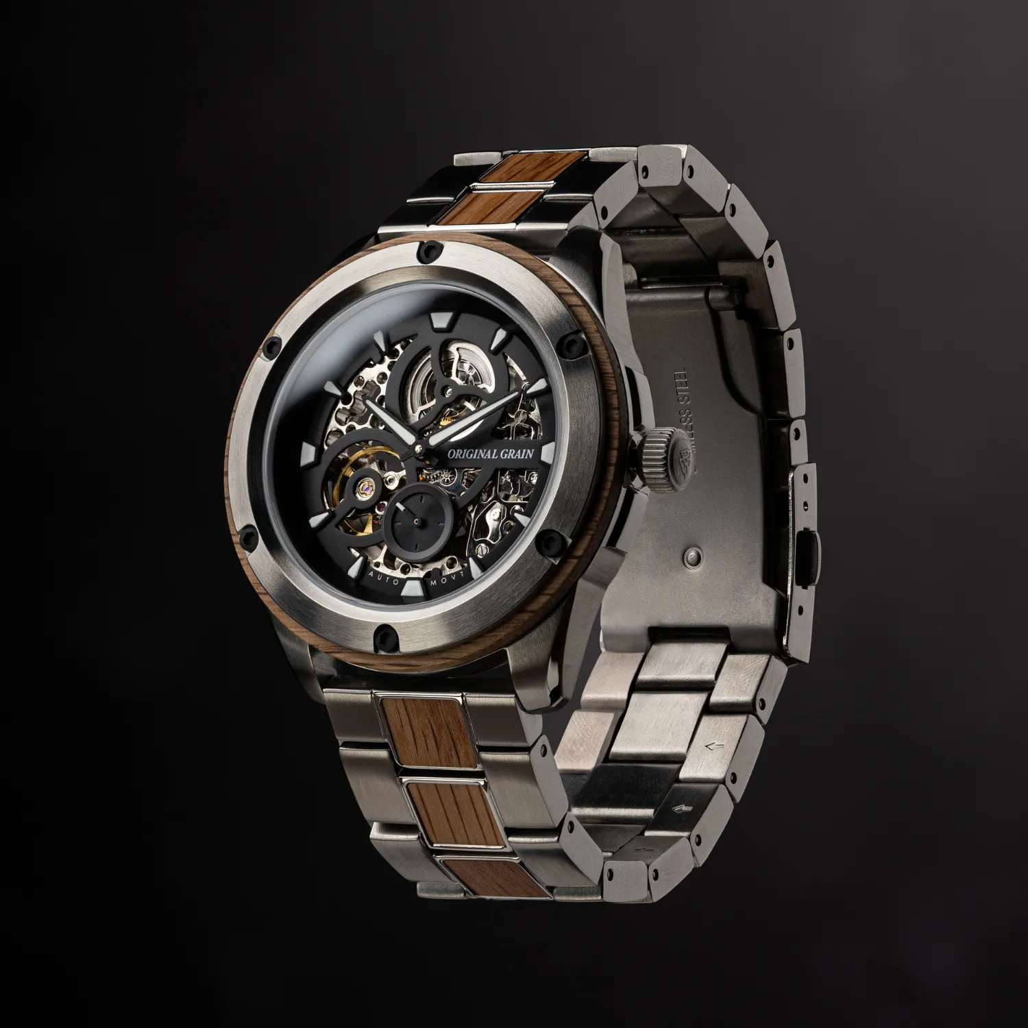 Brewmaster Silver Rugged Automatic 44mm sold by Original Grain product image thumbnail 2