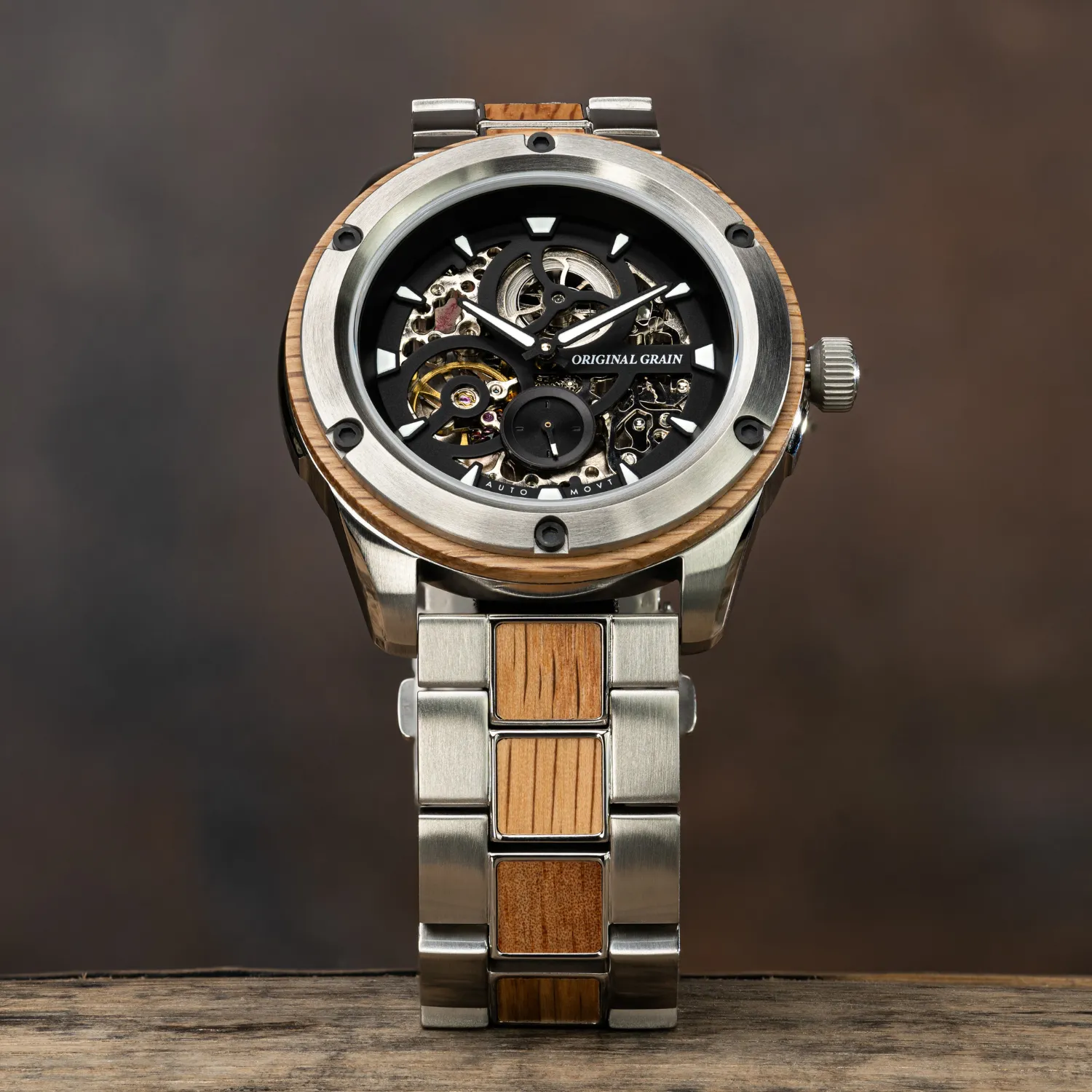 Brewmaster Silver Rugged Automatic 44mm sold by Original Grain product image thumbnail 3