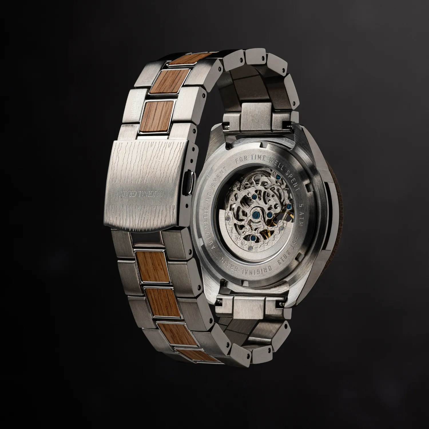 Brewmaster Silver Rugged Automatic 44mm sold by Original Grain product image thumbnail 5