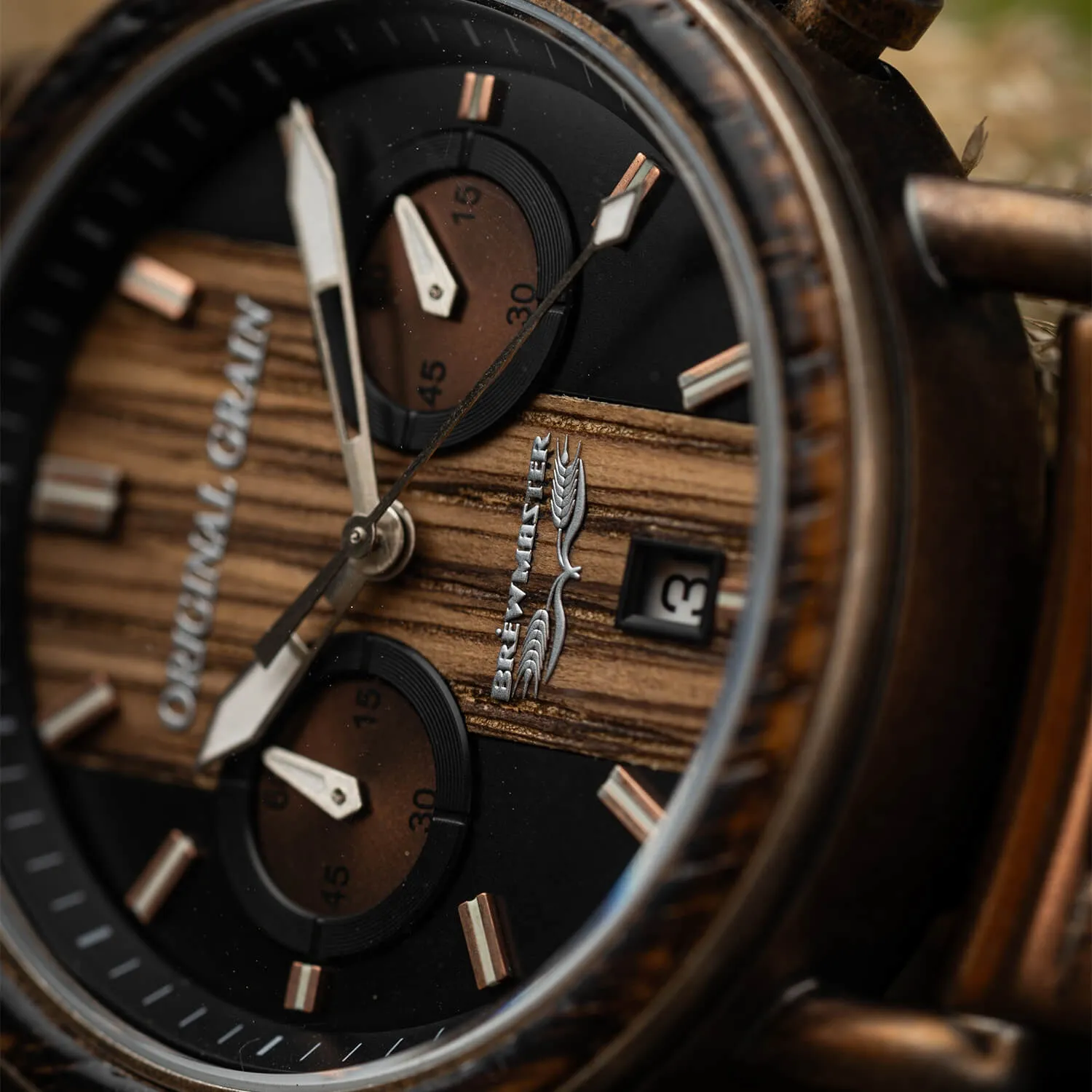 Brewmaster Barley Bronze Chrono 44mm sold by Original Grain product image thumbnail 5