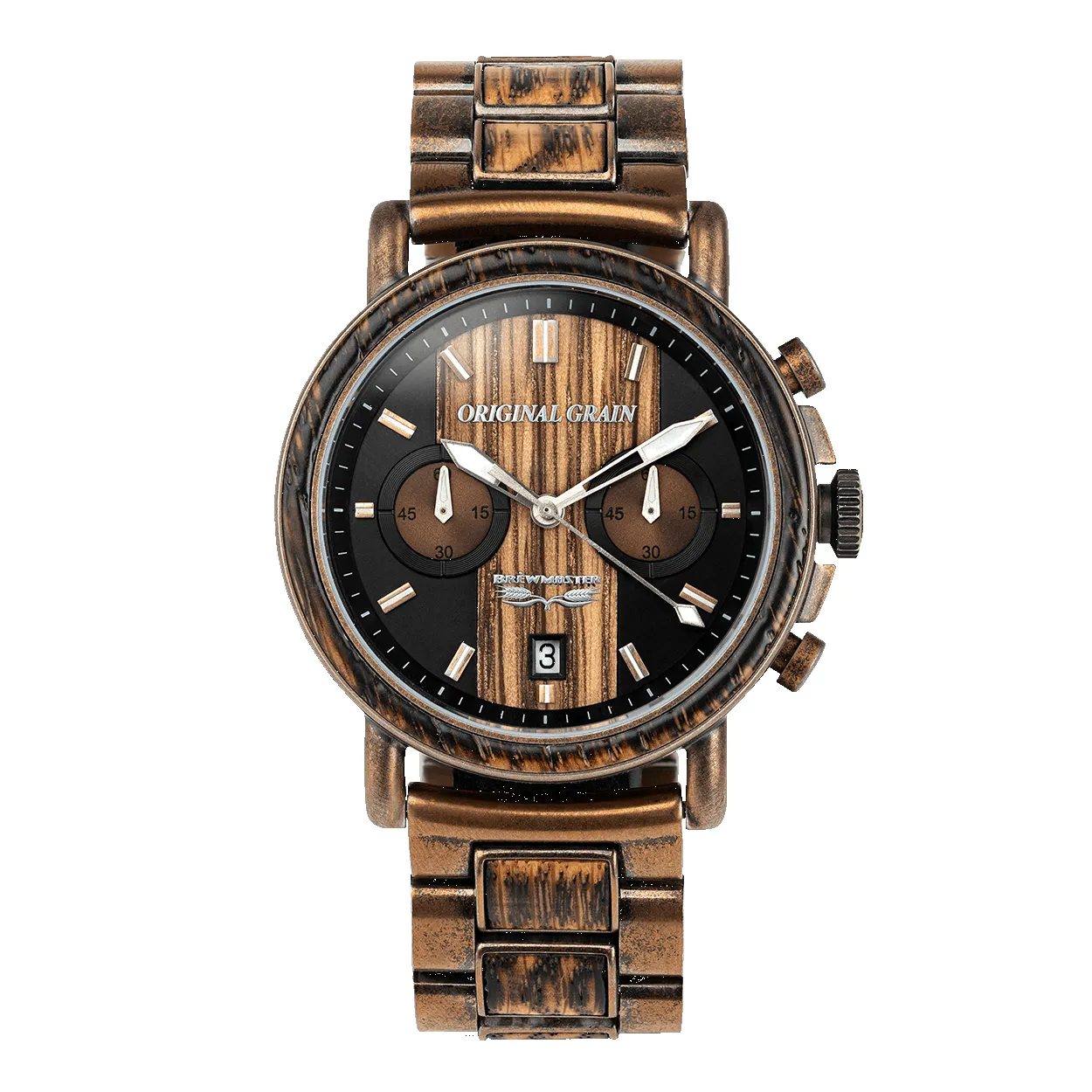 Brewmaster Barley Bronze Chrono 44mm sold by Original Grain