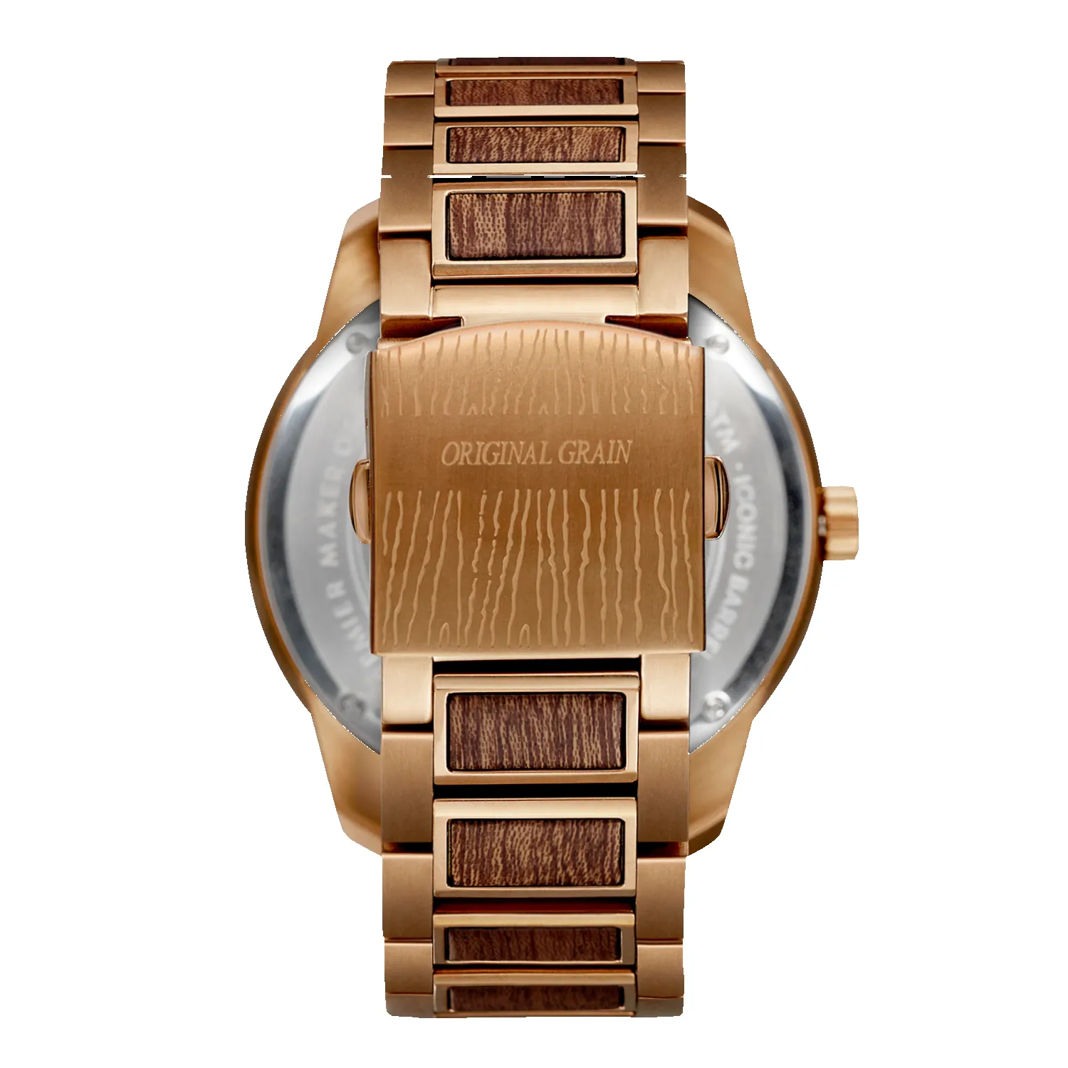 Sapele Teal Dial Bronze Barrel 46mm sold by Original Grain product image thumbnail 5