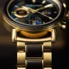 Taylor Guitars 50 Year Ebony Gold Chrono 44mm sold by Original Grain