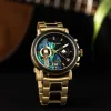 Taylor Guitars 50 Year Ebony Gold Chrono 44mm sold by Original Grain