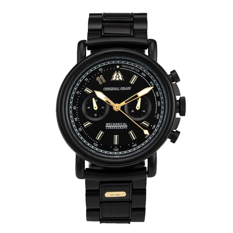11 Year 18K Gold Ebony Chrono 44mm sold by Original Grain