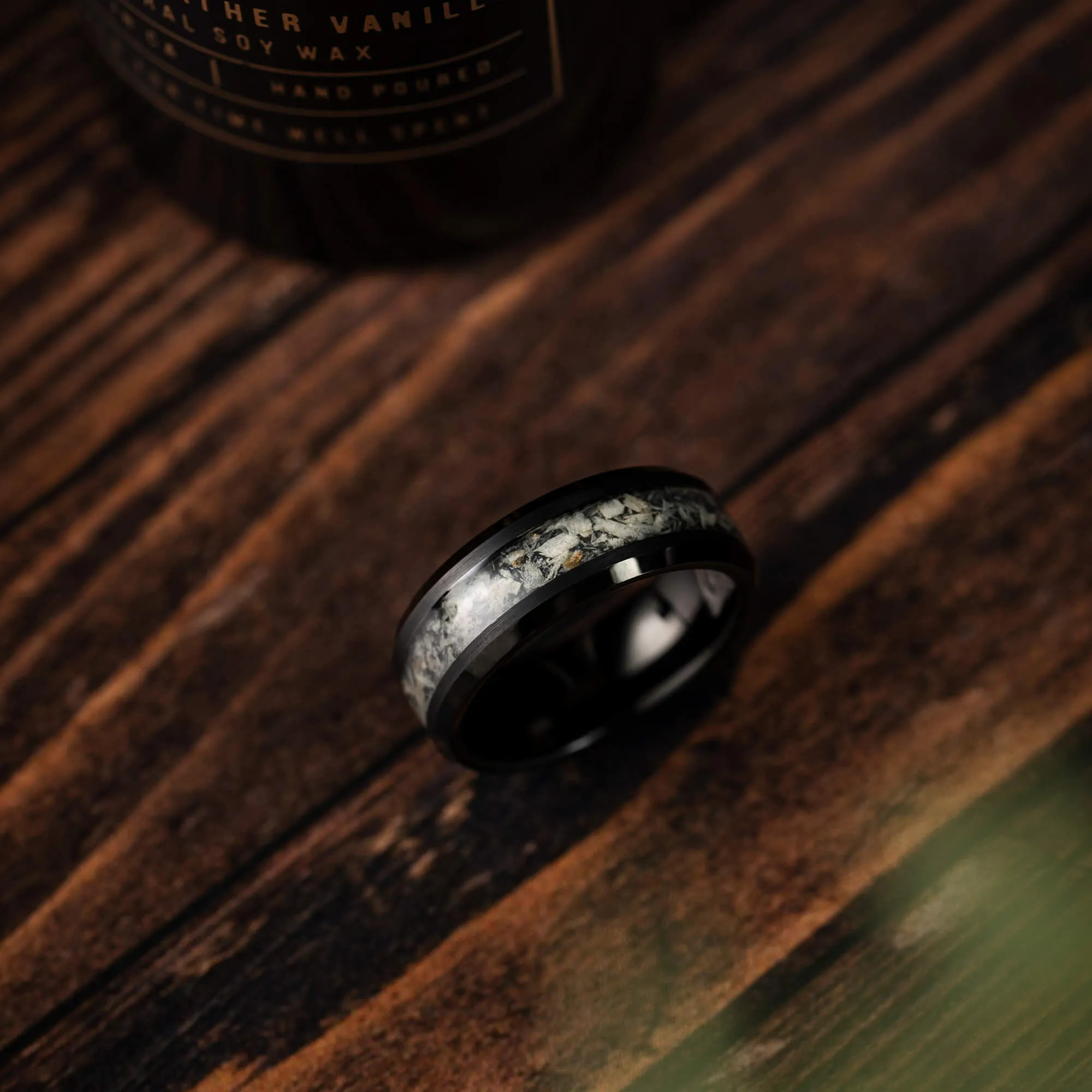 Deer Antler Single Barrel Ring sold by Original Grain product image thumbnail 4