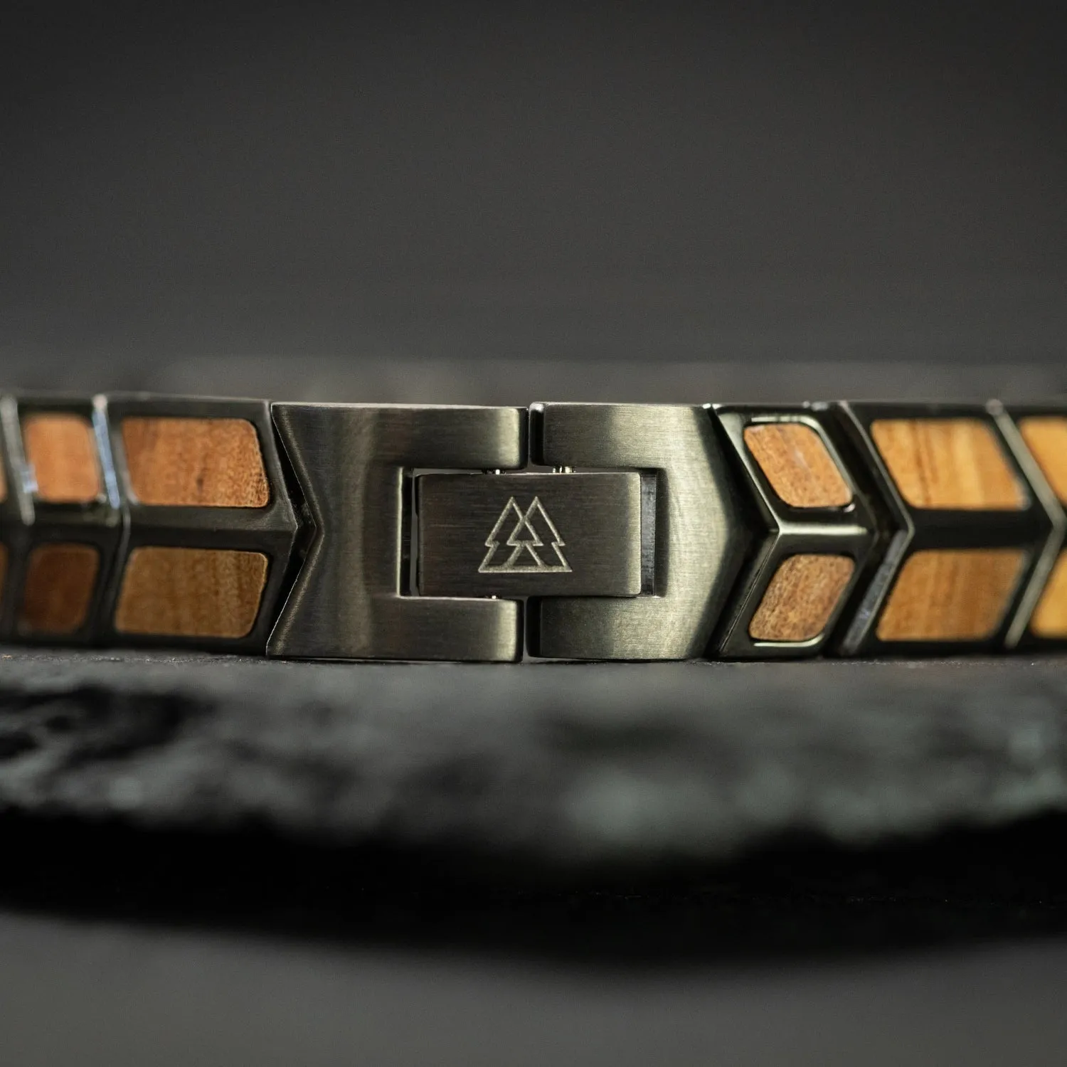 Koa Gunmetal Arrow Bracelet sold by Original Grain product image thumbnail 5