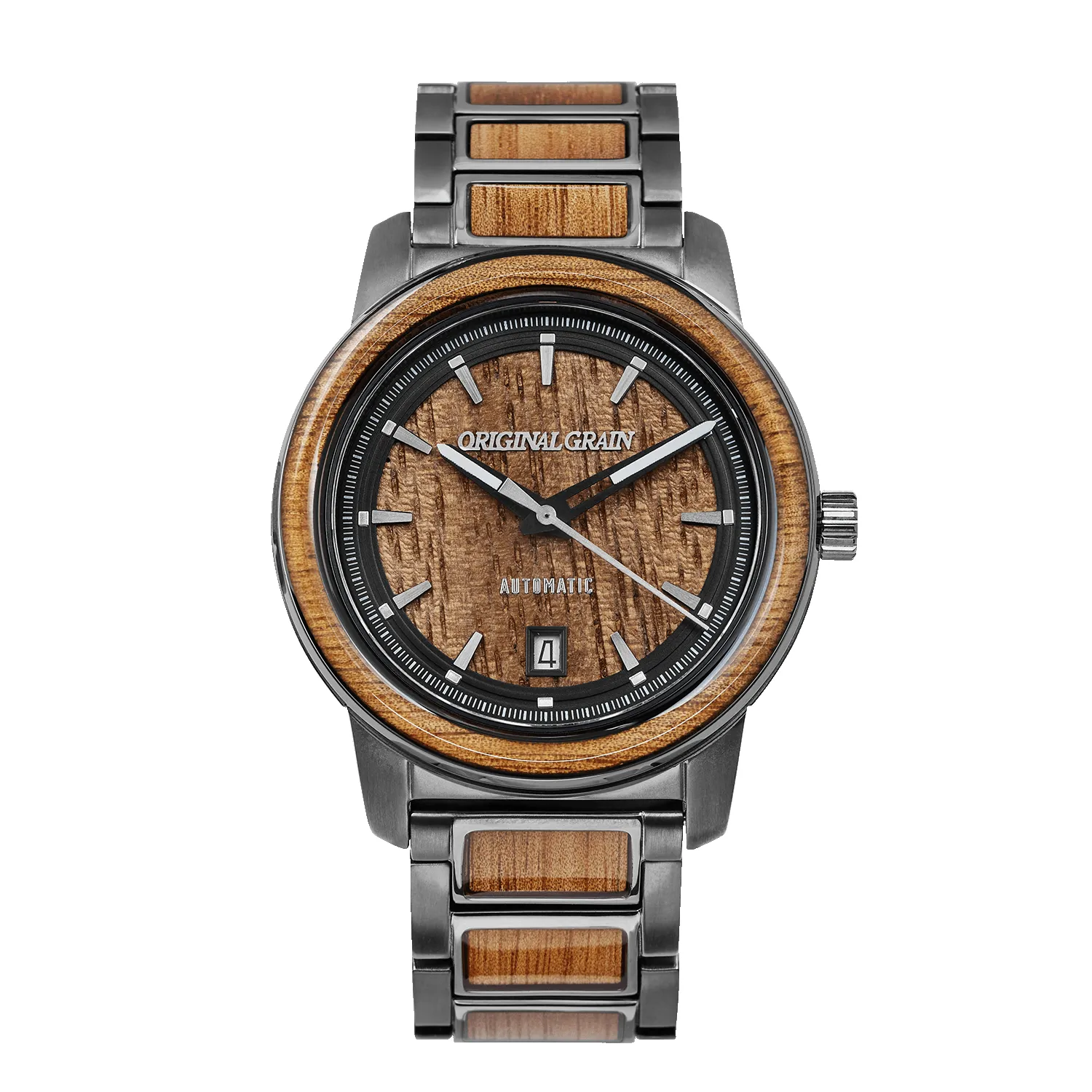 Koa Gunmetal Barrel Automatic 42mm sold by Original Grain