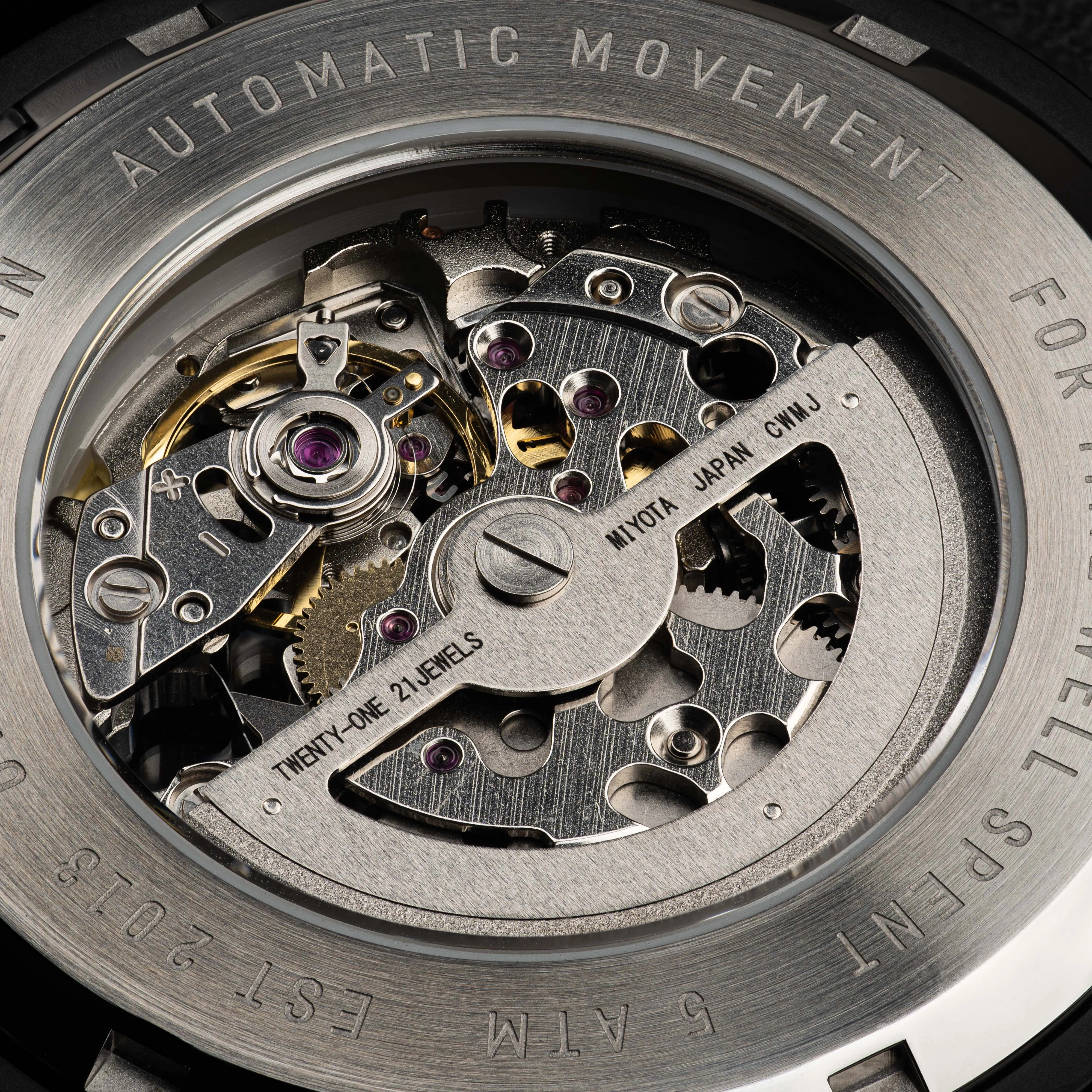 Koa Gunmetal Barrel Automatic 46mm sold by Original Grain product image thumbnail 4