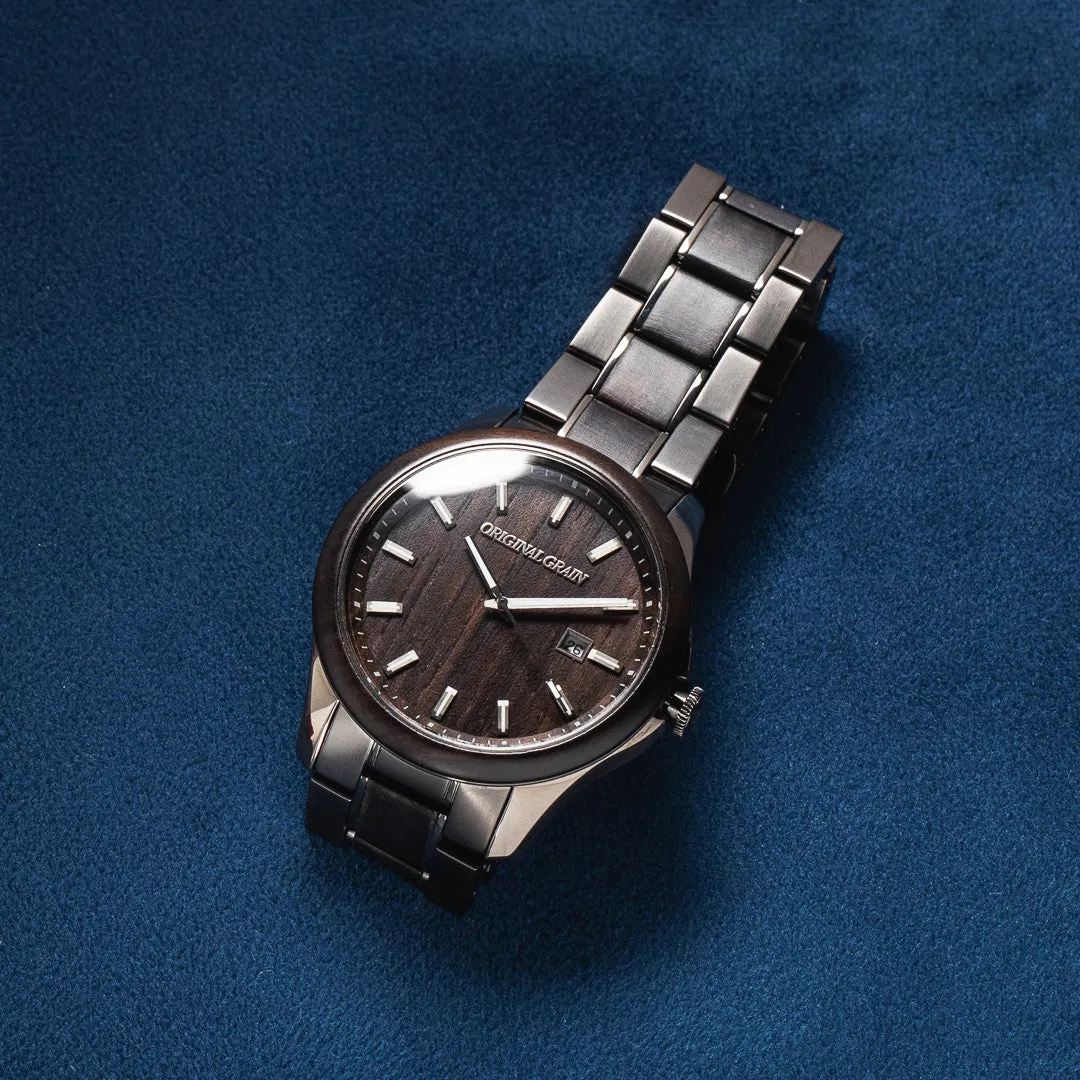 Blackwood Gunmetal Classic 43mm sold by Original Grain product image thumbnail 4