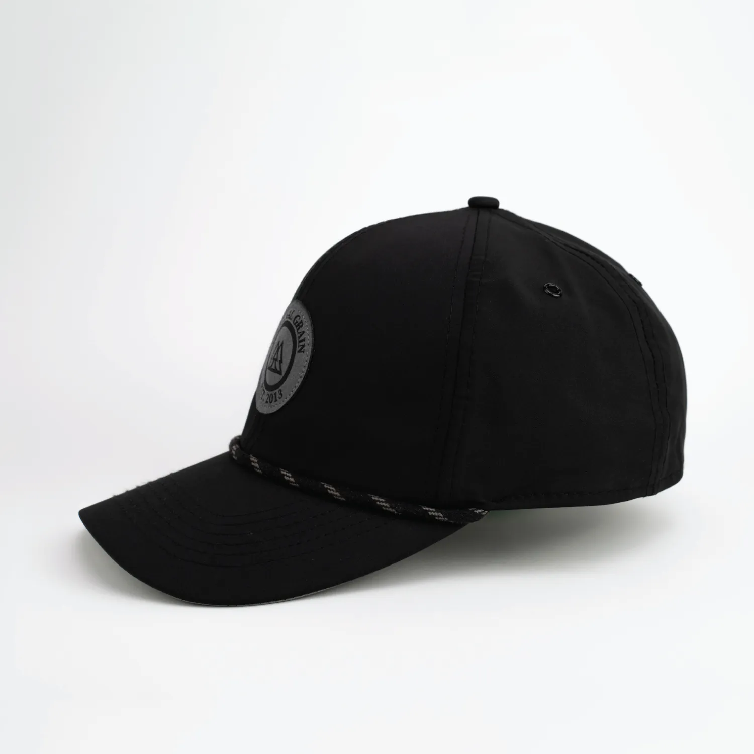 Black & Charcoal Suede Original Grain Hat sold by Original Grain product image thumbnail 3