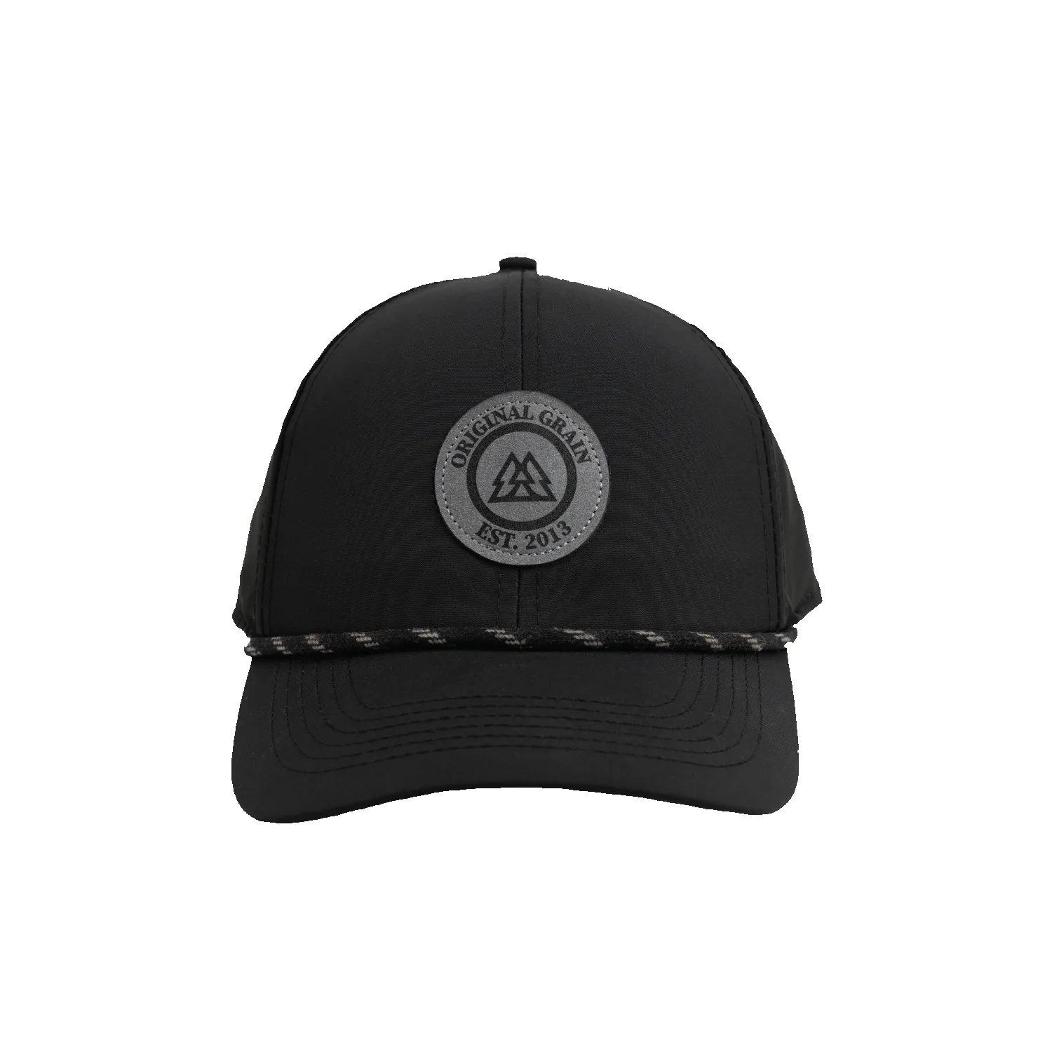 Black & Charcoal Suede Original Grain Hat sold by Original Grain