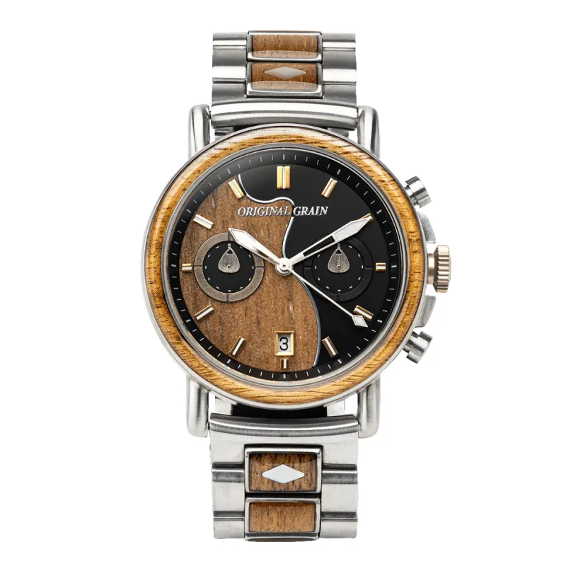 OG Koa Guitar Chrono 44mm sold by Original Grain