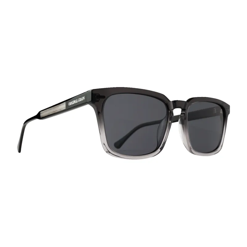 Sunset Grey oak Transparent Black Sunglasses sold by Original Grain