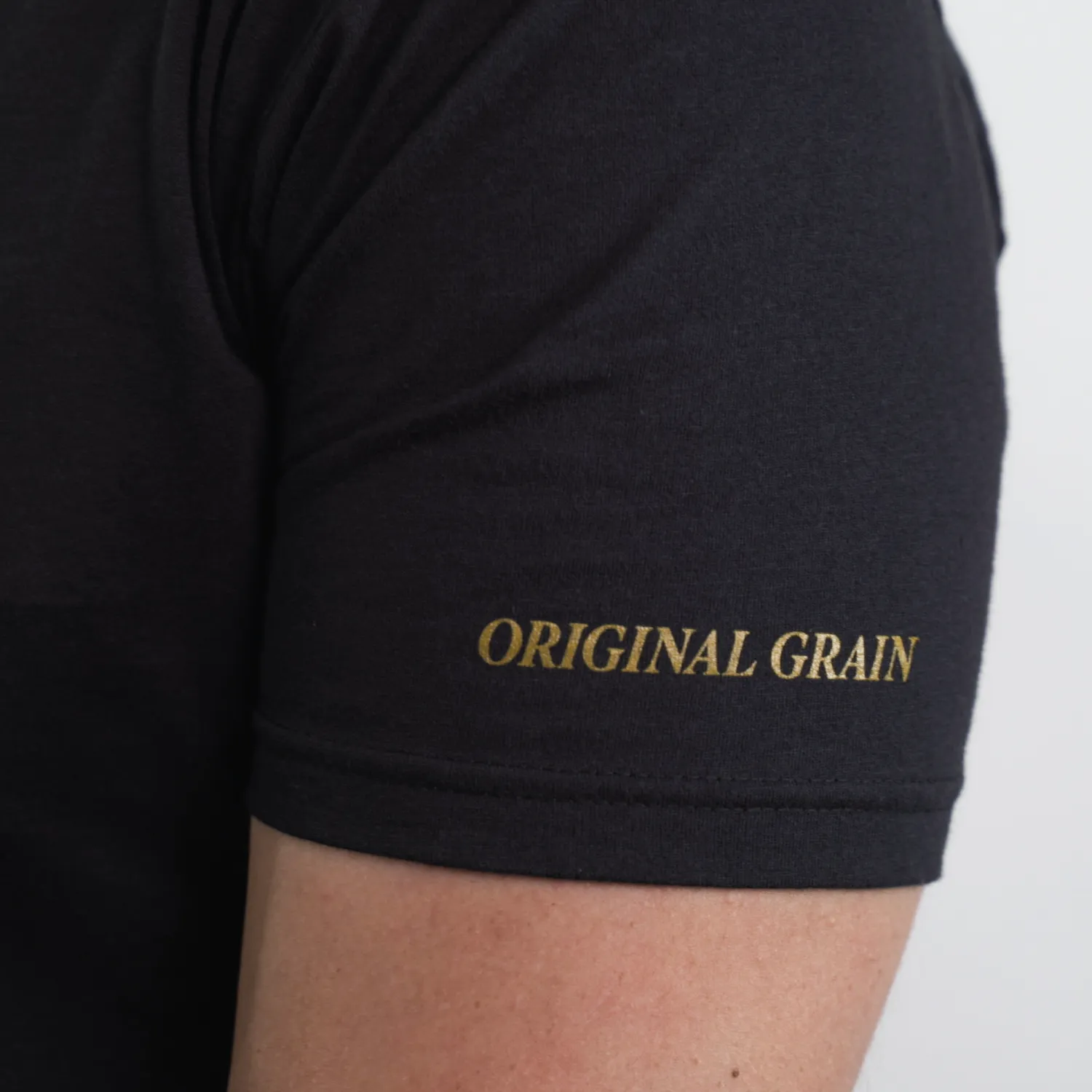 Black Original Grain T-Shirt sold by Original Grain product image thumbnail 3