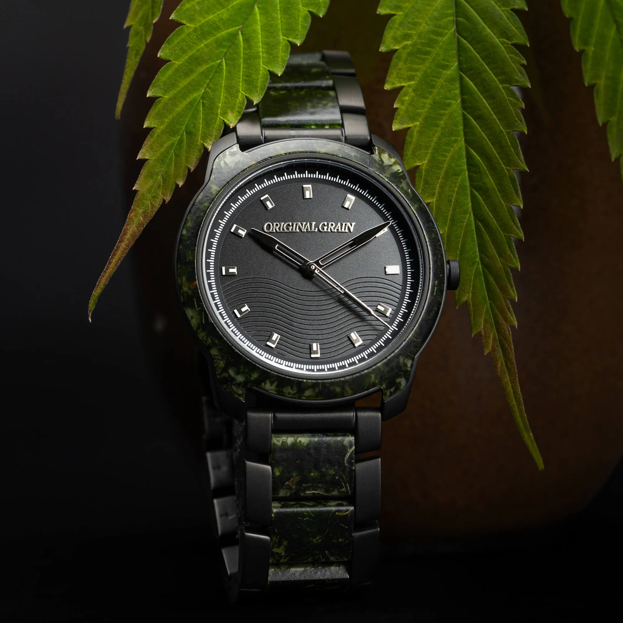 Hemp Resin Black Steel 43mm sold by Original Grain product image thumbnail 3