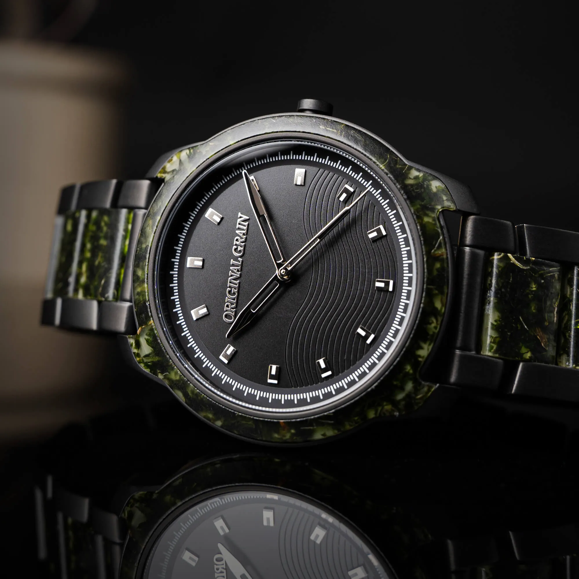 Hemp Resin Black Steel 43mm sold by Original Grain product image thumbnail 2