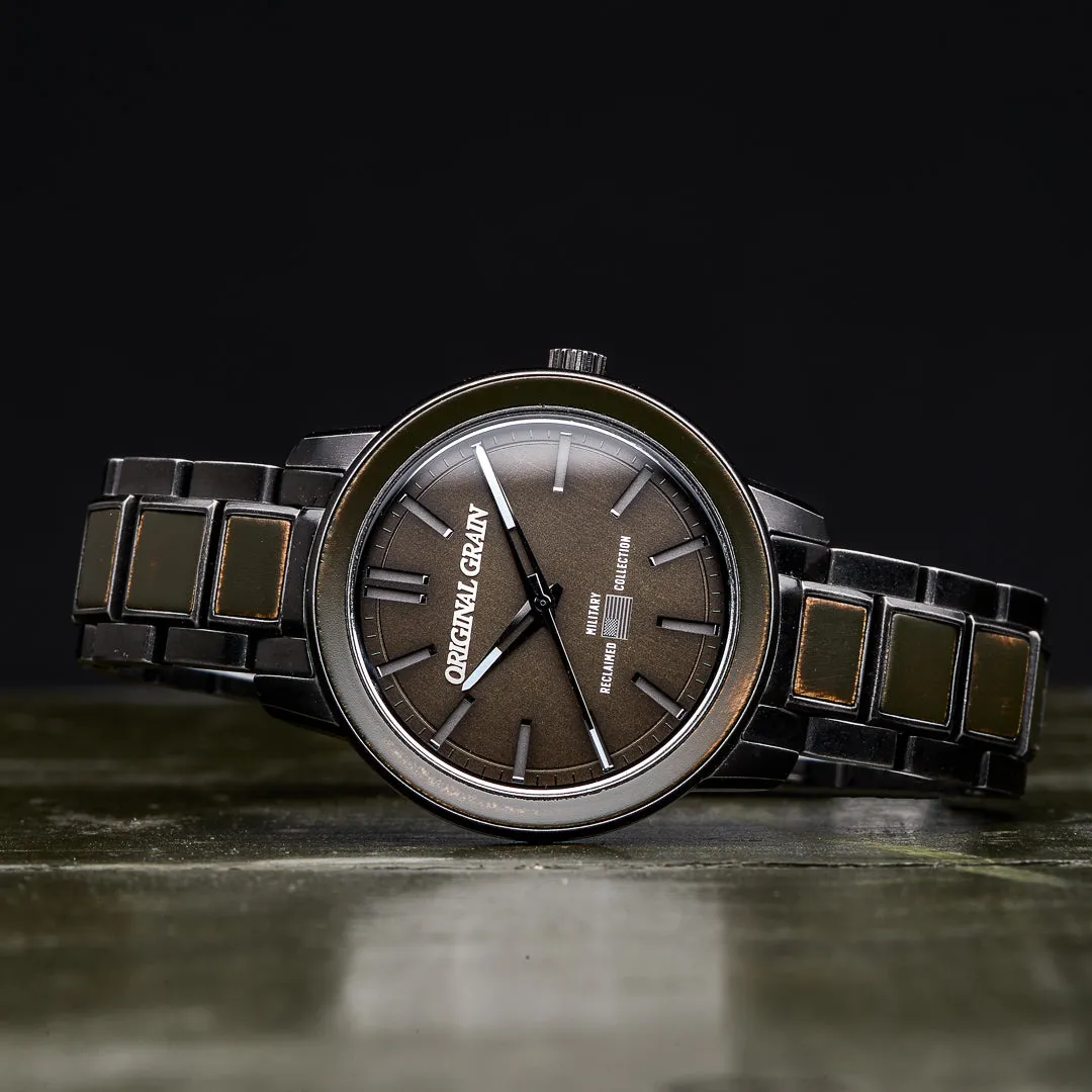 Military Stonewashed Steel Womens Barrel 36mm sold by Original Grain product image thumbnail 2