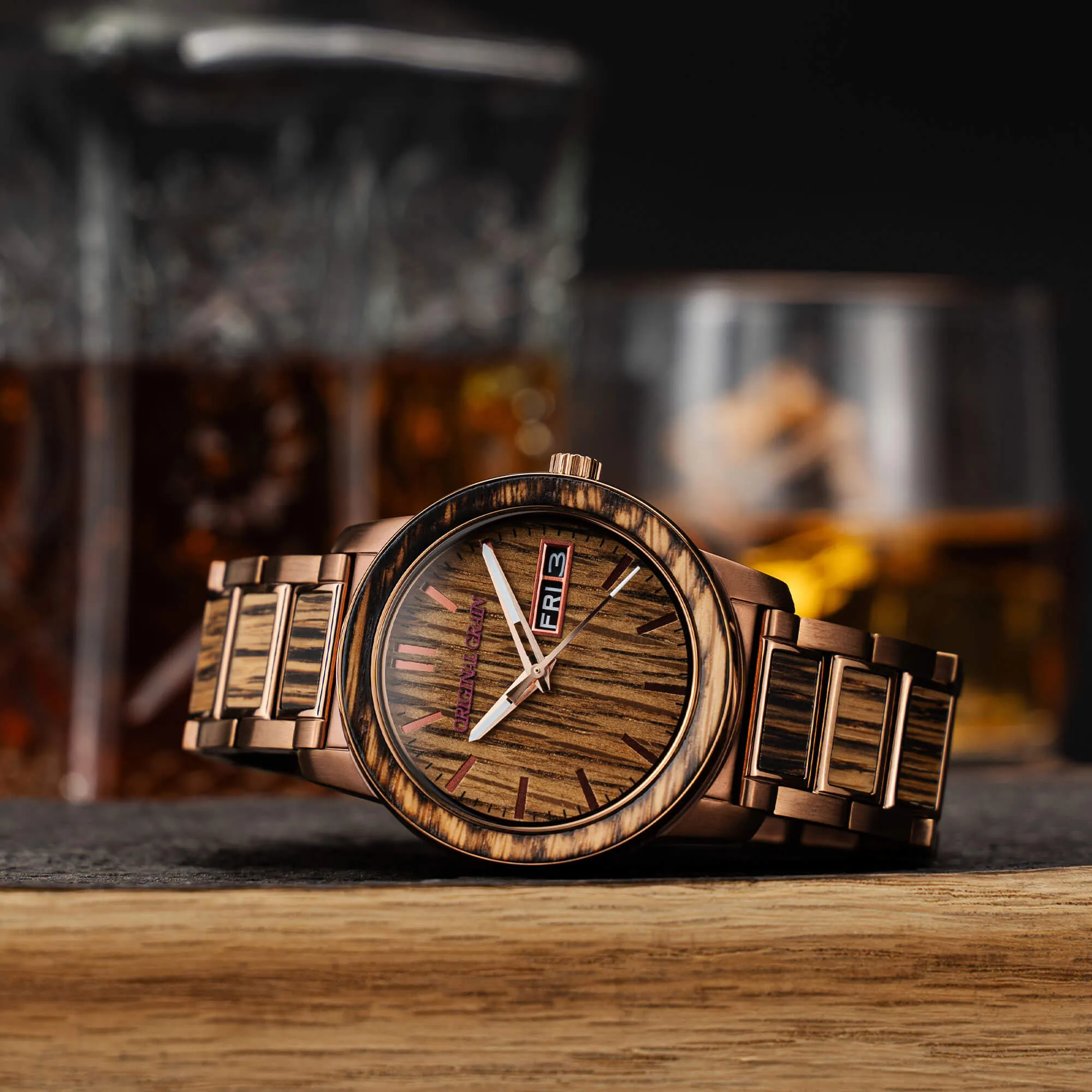 Whiskey Charred Espresso Barrel 42mm sold by Original Grain product image thumbnail 3