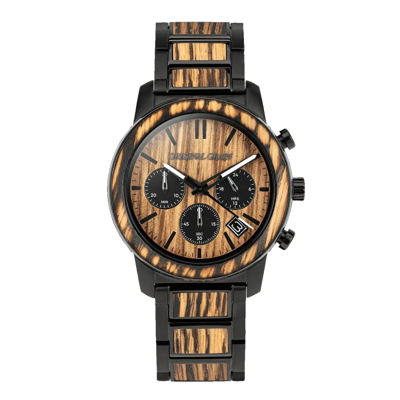 Charred Whiskey Black Barrel Chrono 42mm sold by Original Grain