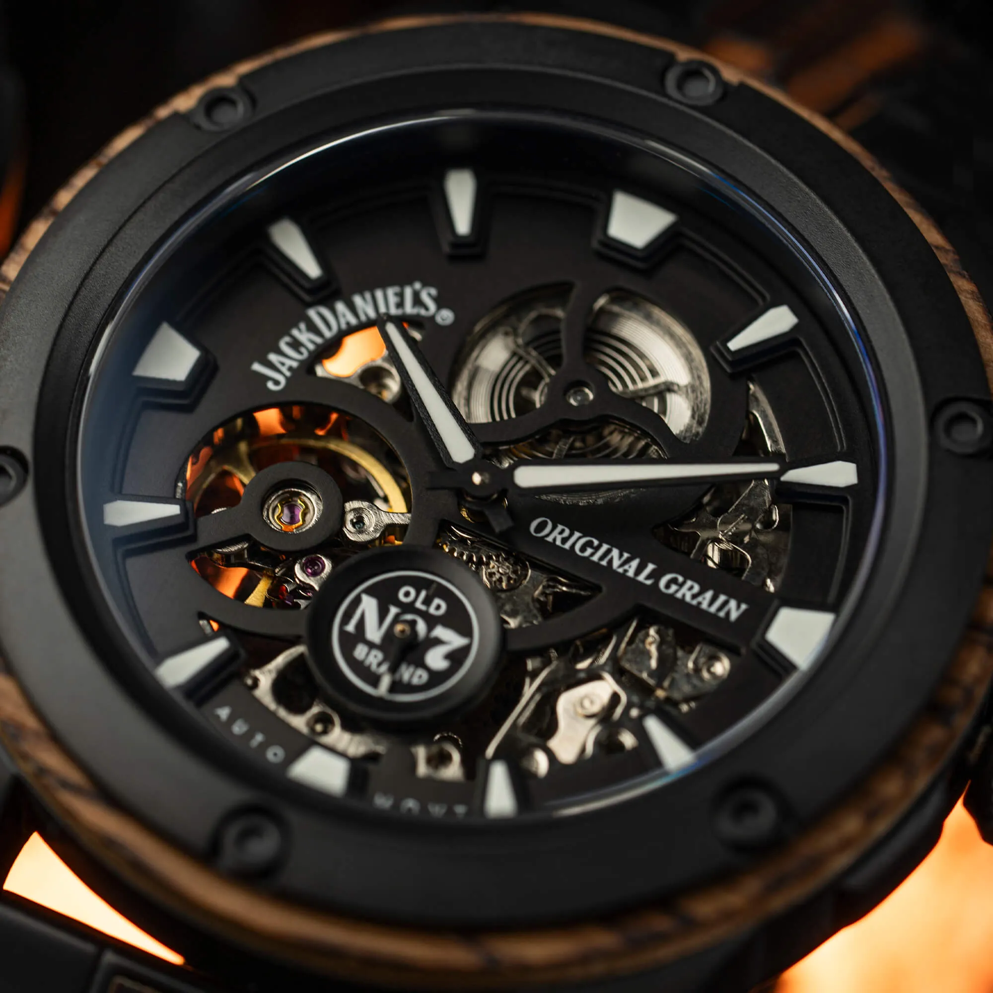 Jack Daniel's Rugged Auto 44mm sold by Original Grain product image thumbnail 5