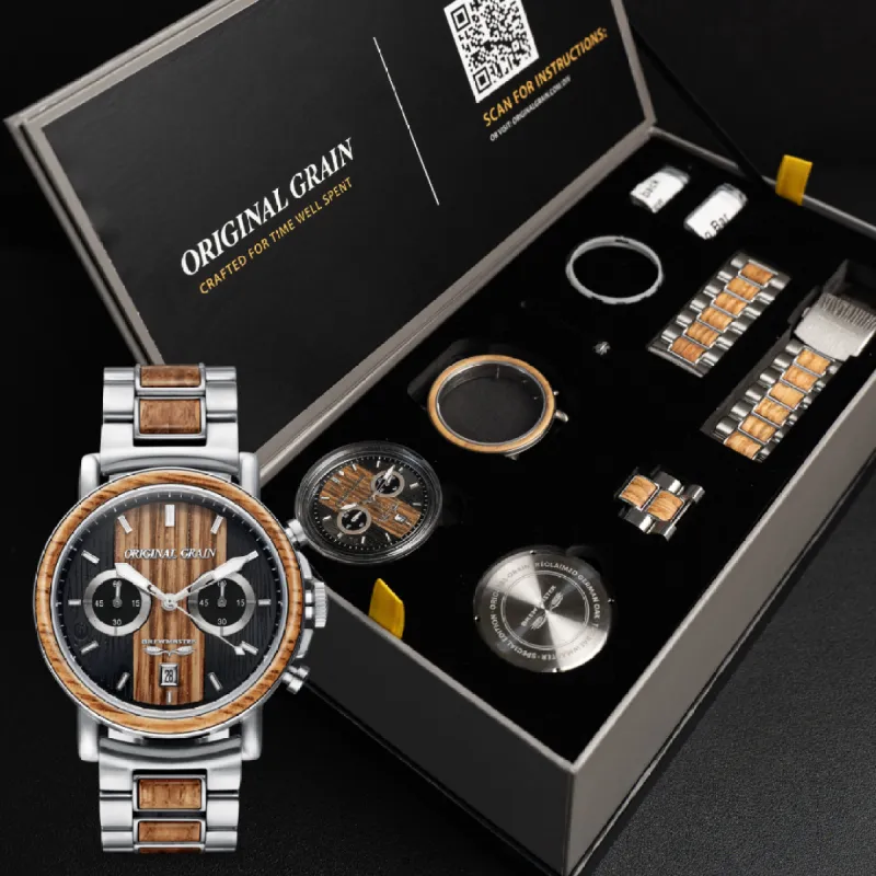 Brewmaster Chrono 44mm DIY Kit sold by Original Grain