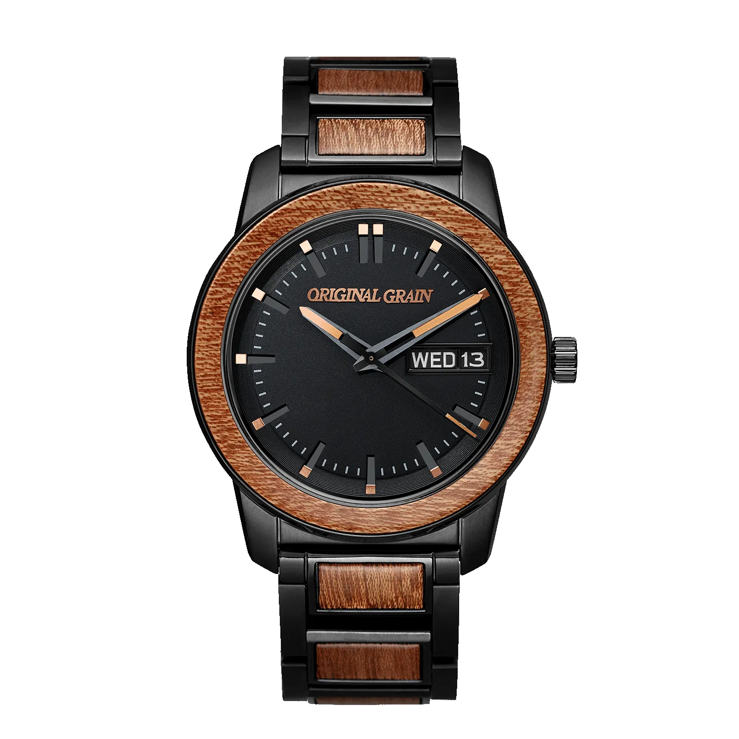 Sapele Black Barrel 42mm sold by Original Grain