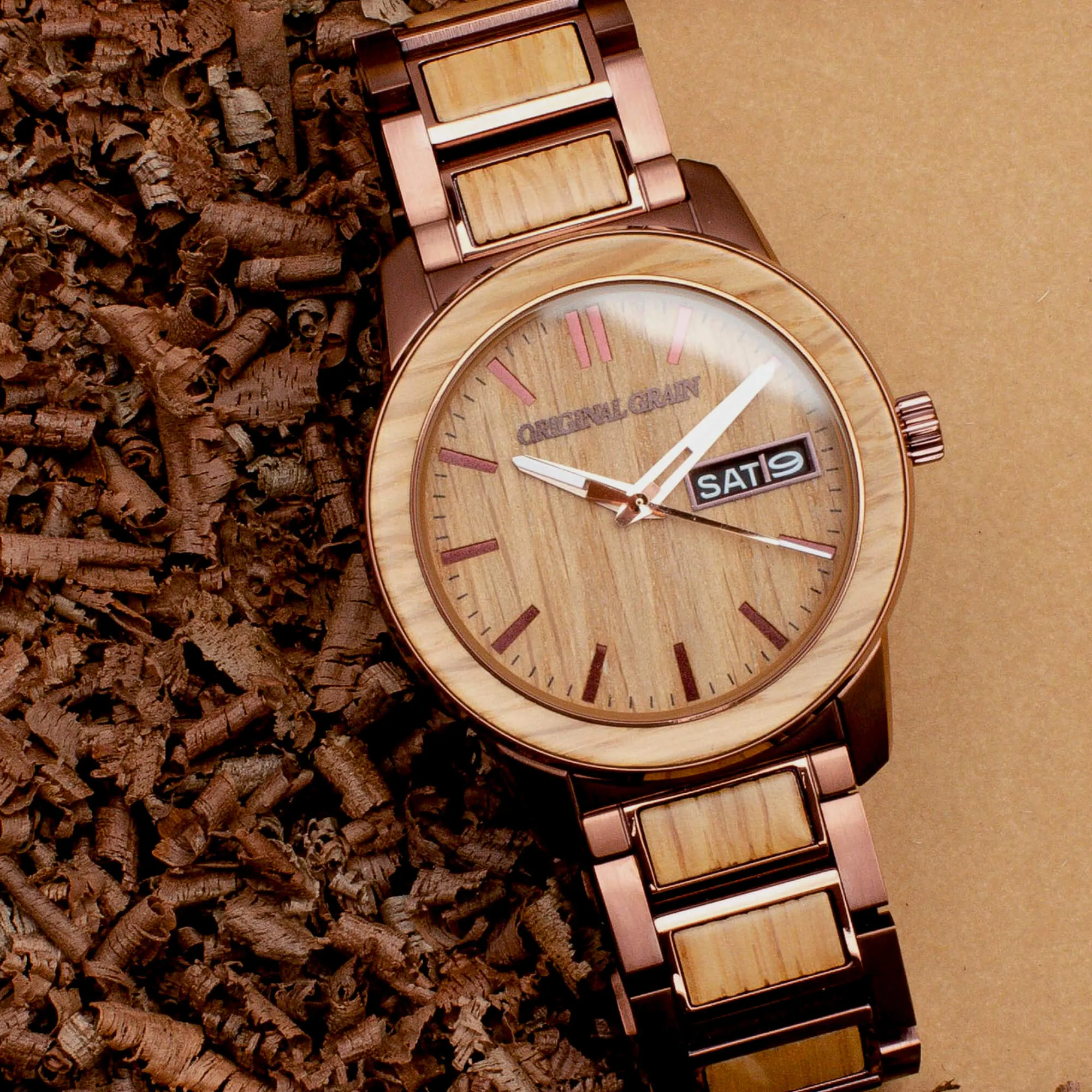 Whiskey Barrel 42mm Sunglass Tortoise Bundle sold by Original Grain product image thumbnail 4