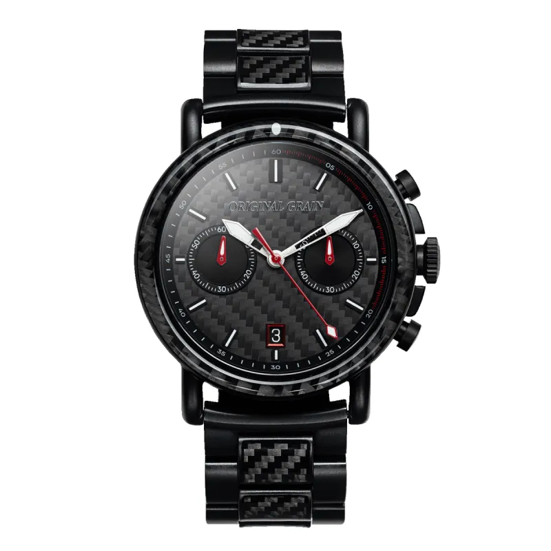 Carbon Fiber Black Chrono 44mm sold by Original Grain