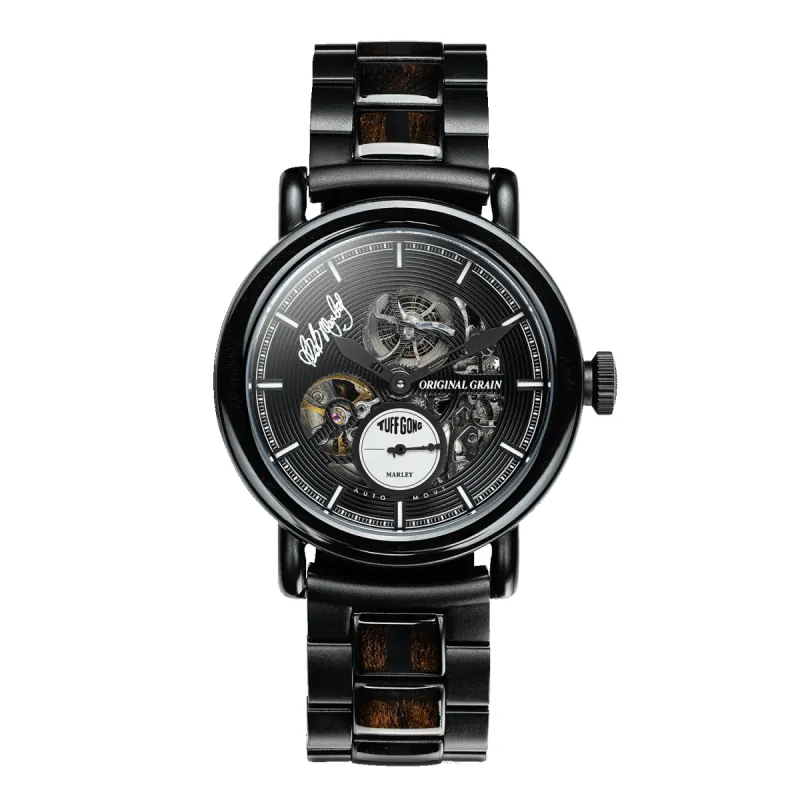 Ebony Tuff Gong Skeleton 40mm sold by Original Grain